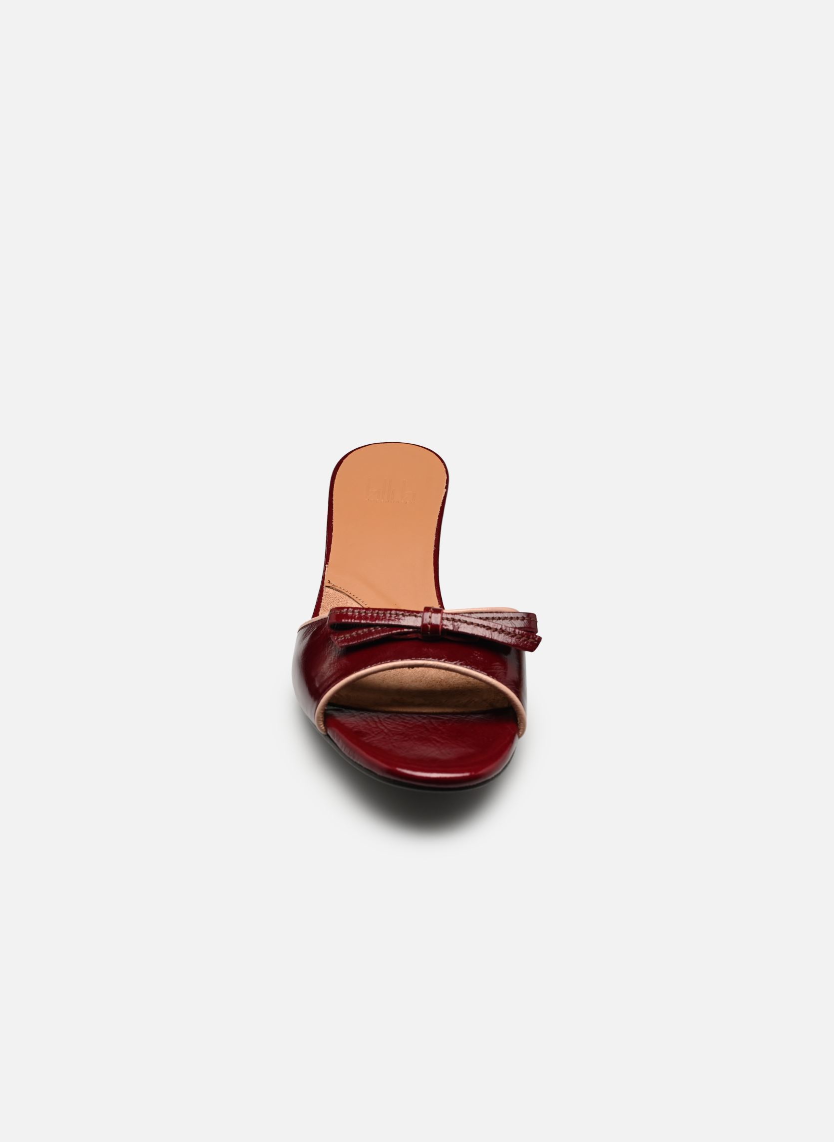 Pantoletten und Clogs A9502 damen bordeaux Billi Bi Pantoletten und Clogs A9502 damen bordeaux Rubino naplack