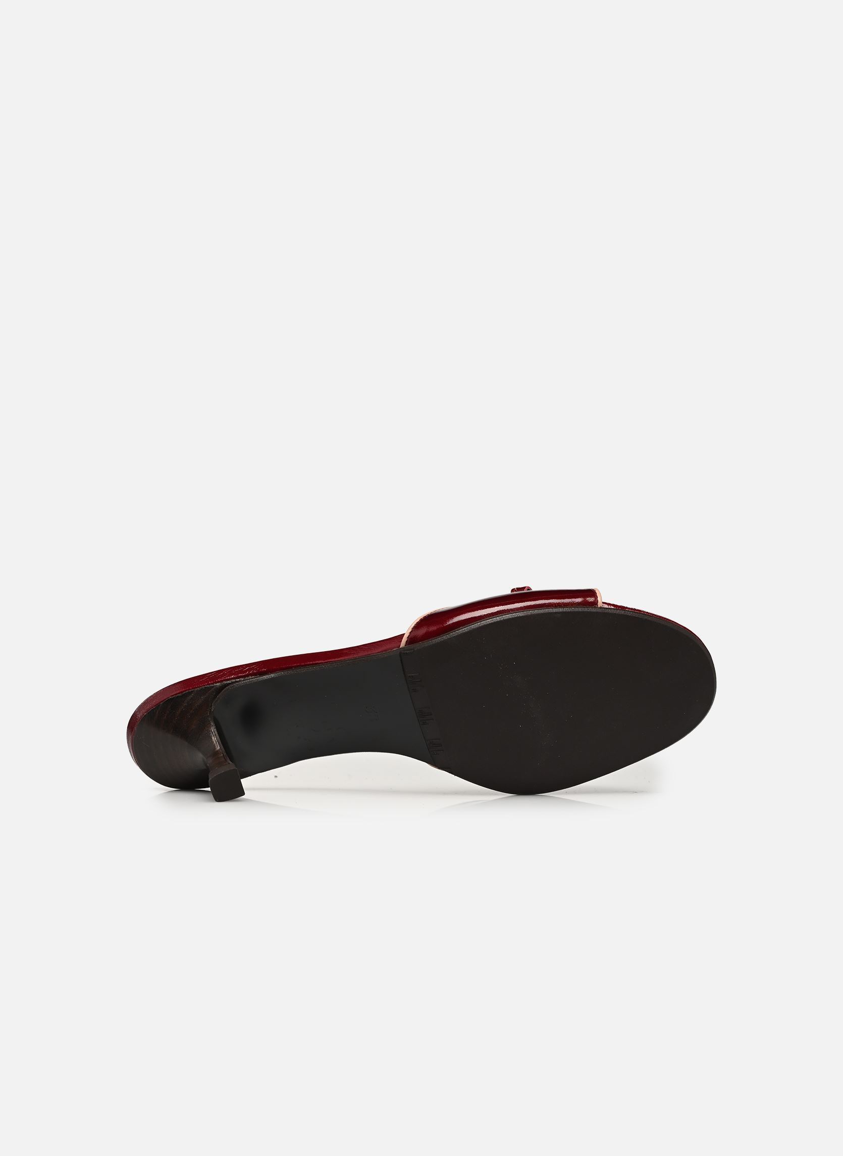 Pantoletten und Clogs A9502 damen bordeaux Billi Bi Pantoletten und Clogs A9502 damen bordeaux Rubino naplack