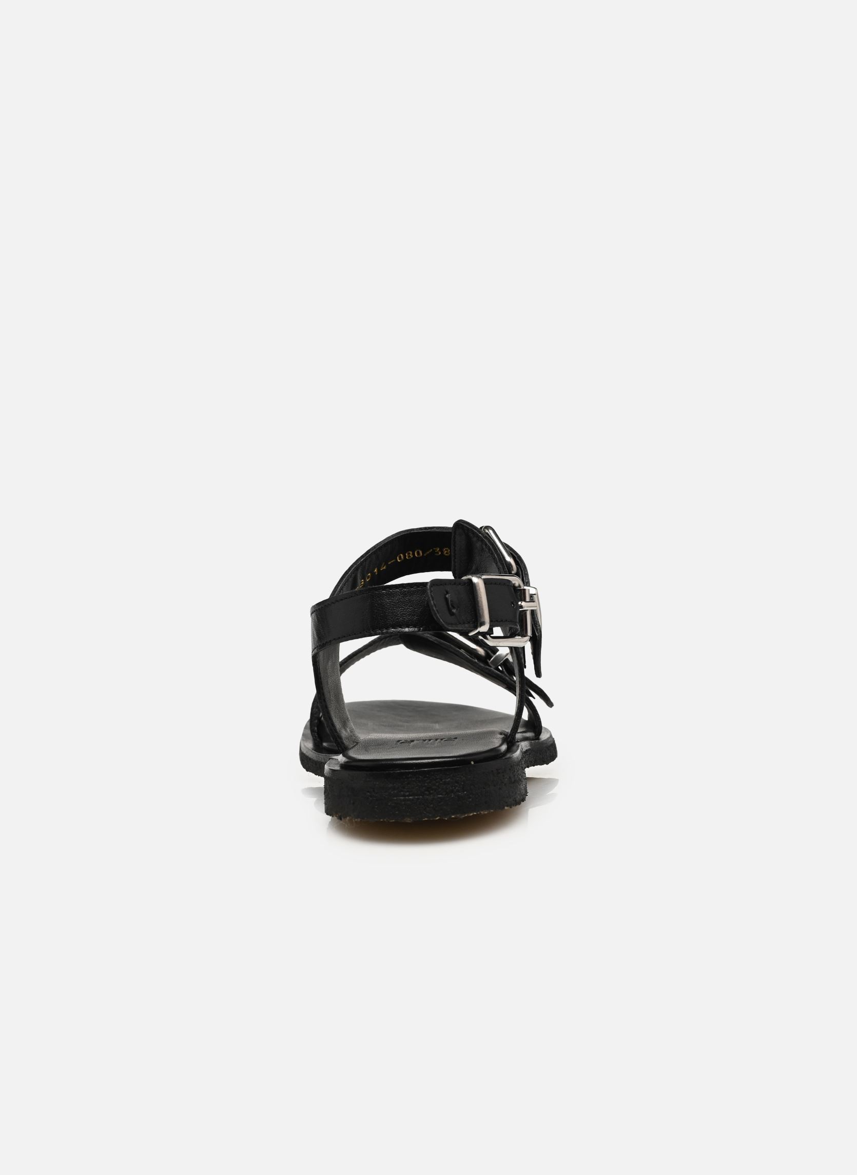 Flache Sandalen T8014 damen schwarz Billi Bi Flache Sandalen T8014 damen schwarz Black Calf