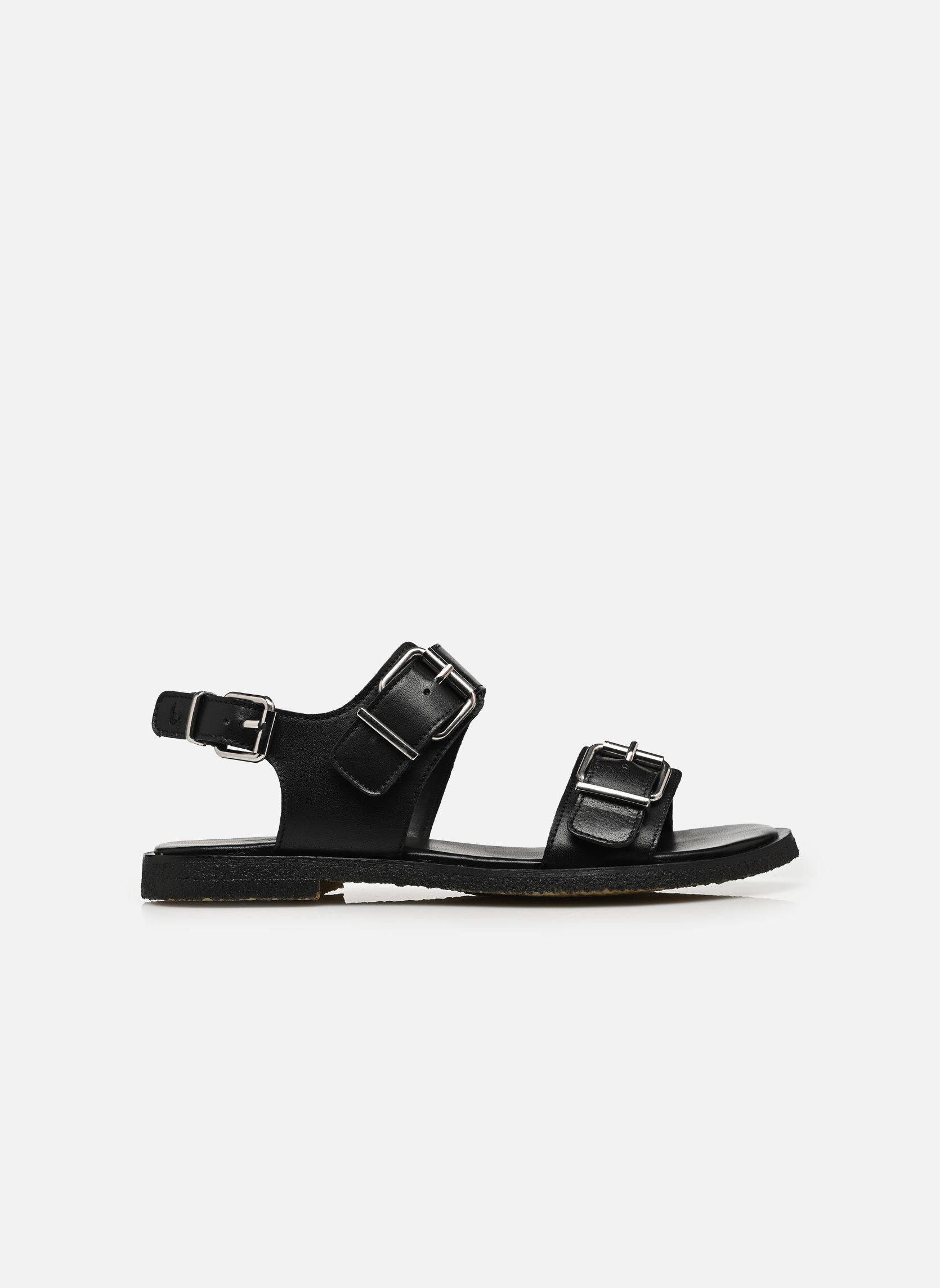 Flache Sandalen T8014 damen schwarz Billi Bi Flache Sandalen T8014 damen schwarz Black Calf