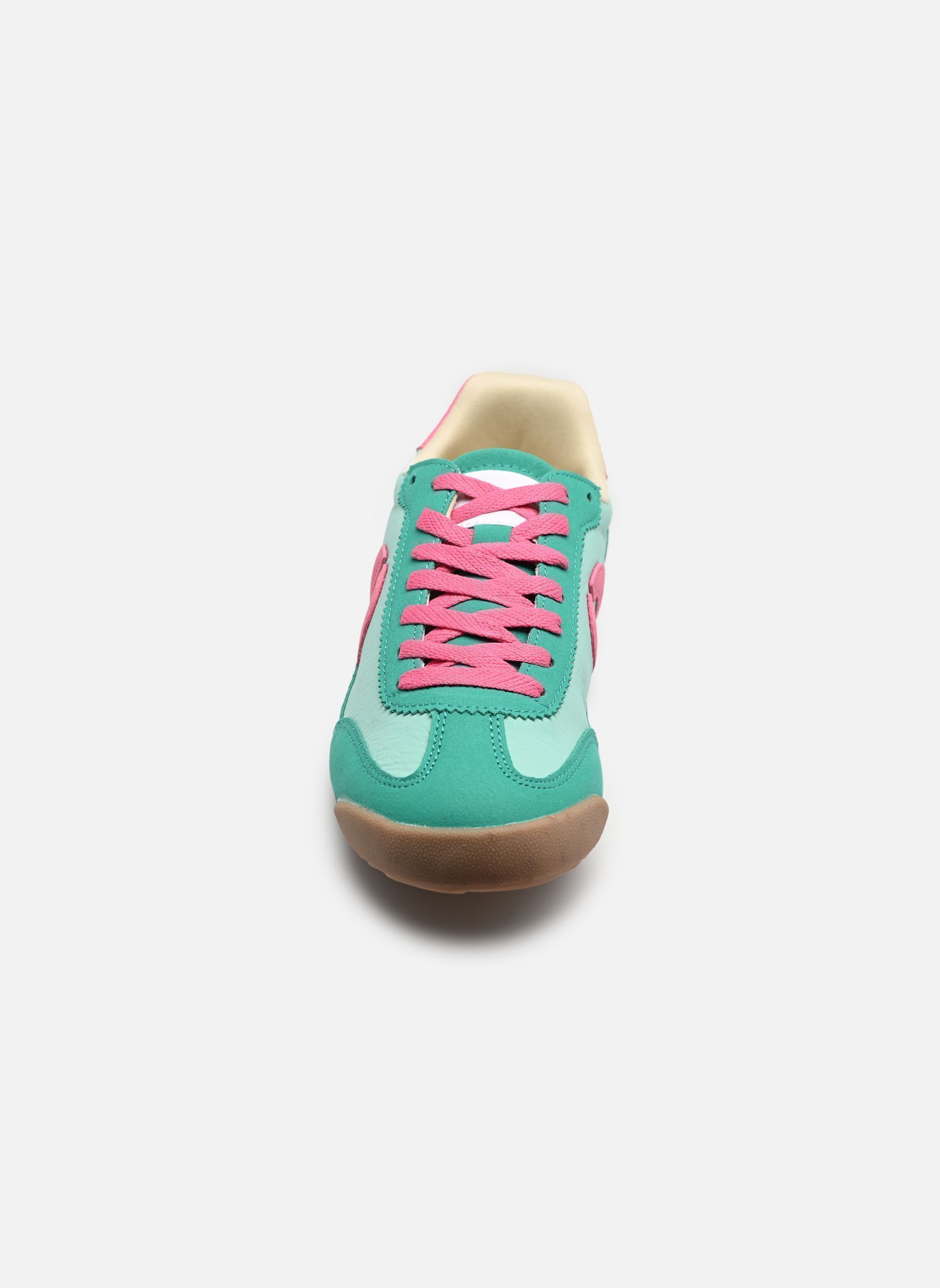 Baskets RIYA femme vert Odaje Baskets RIYA femme vert Vert rose