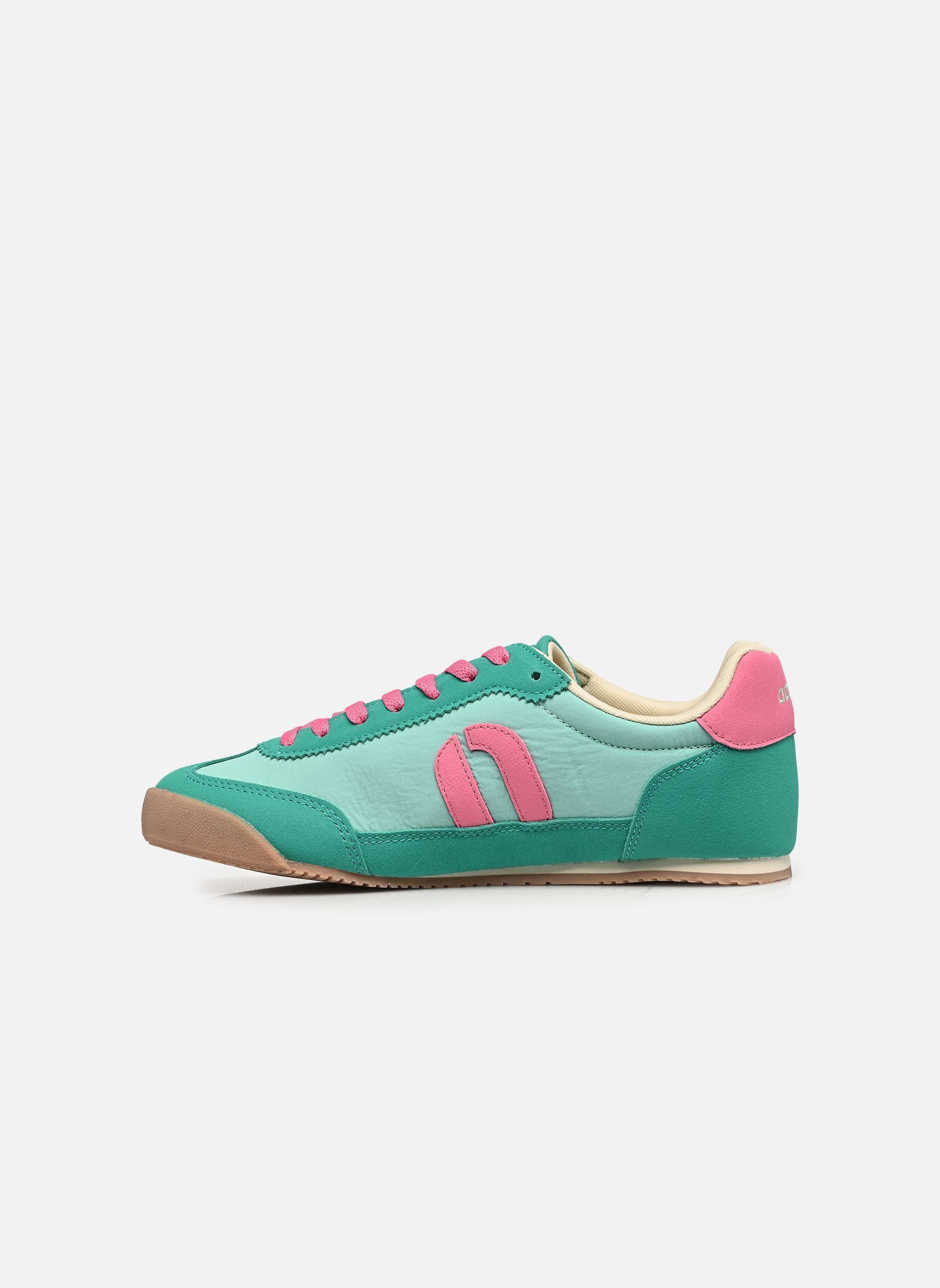 Baskets RIYA femme vert Odaje Baskets RIYA femme vert Vert rose