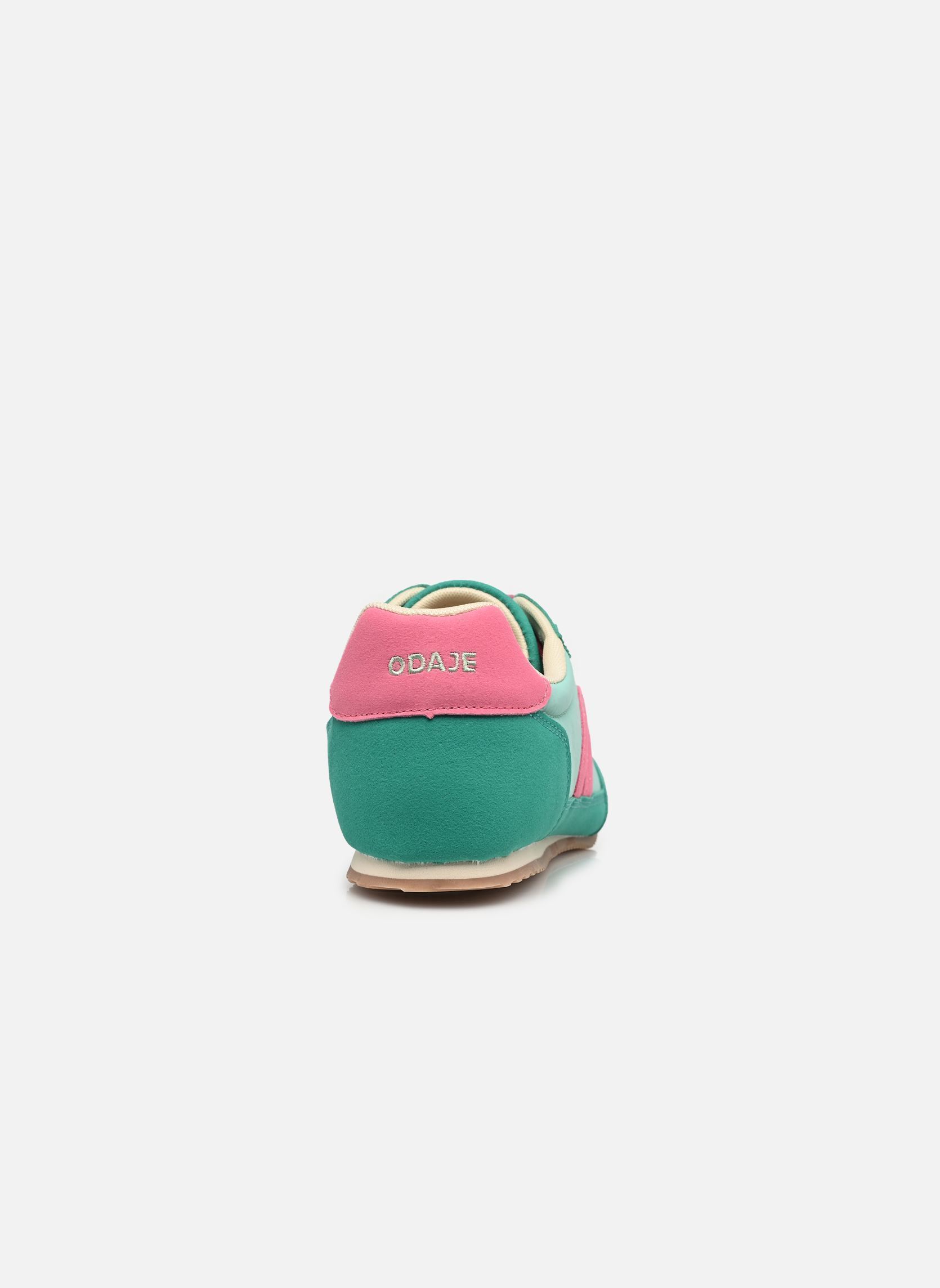 Baskets RIYA femme vert Odaje Baskets RIYA femme vert Vert rose