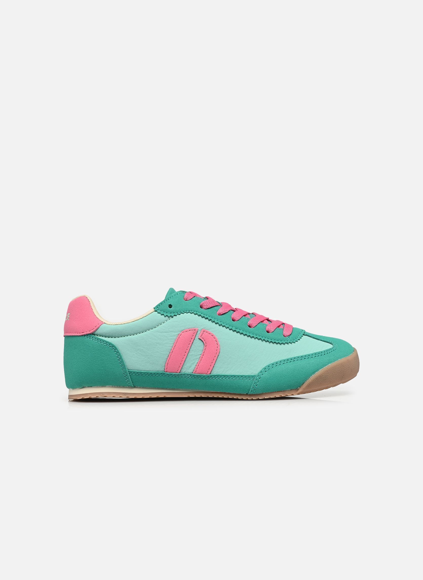 Baskets RIYA femme vert Odaje Baskets RIYA femme vert Vert rose