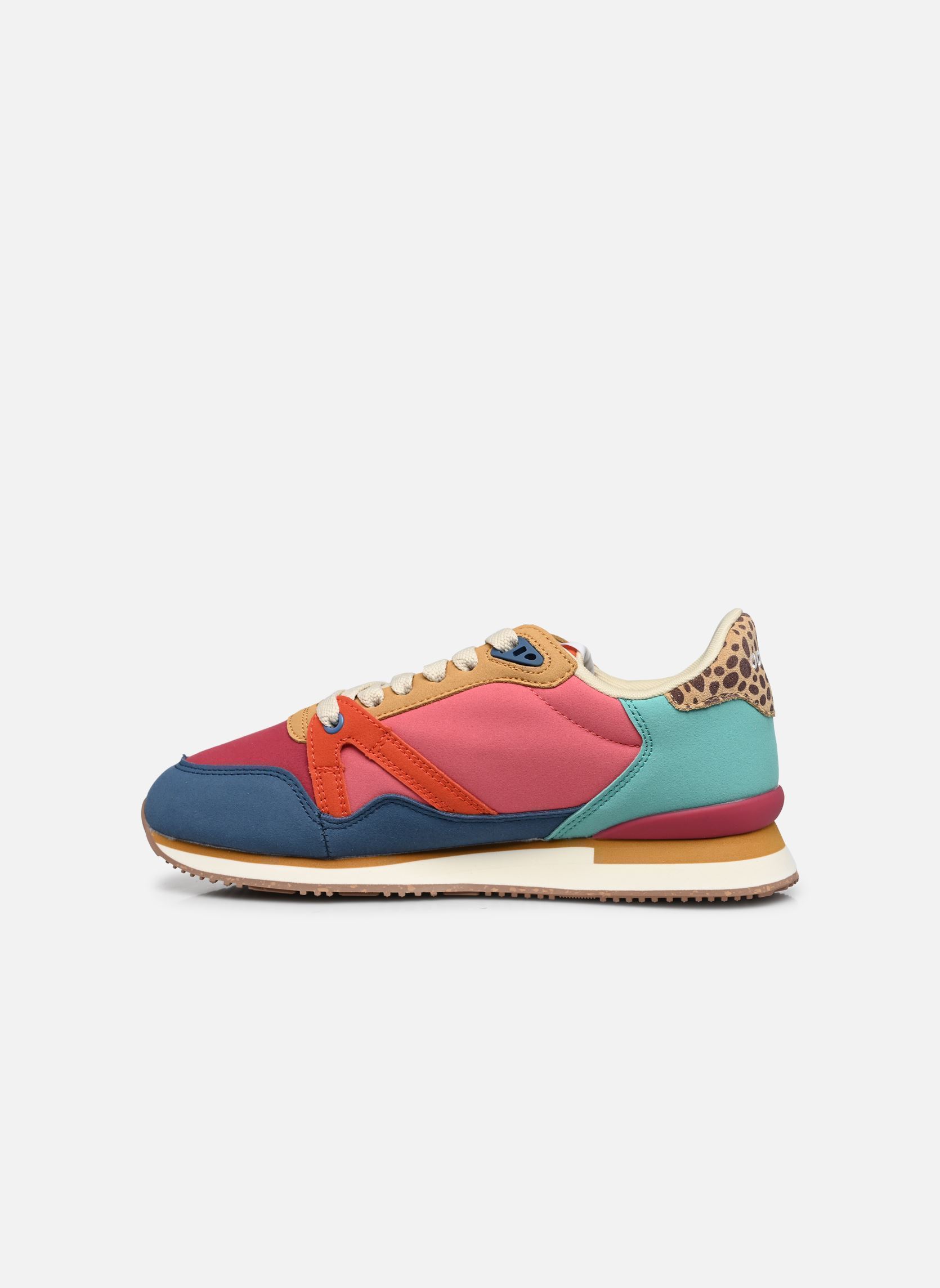 Sneaker ANDREE damen mehrfarbig Odaje Sneaker ANDREE damen mehrfarbig Bleu bordeaux moutarde