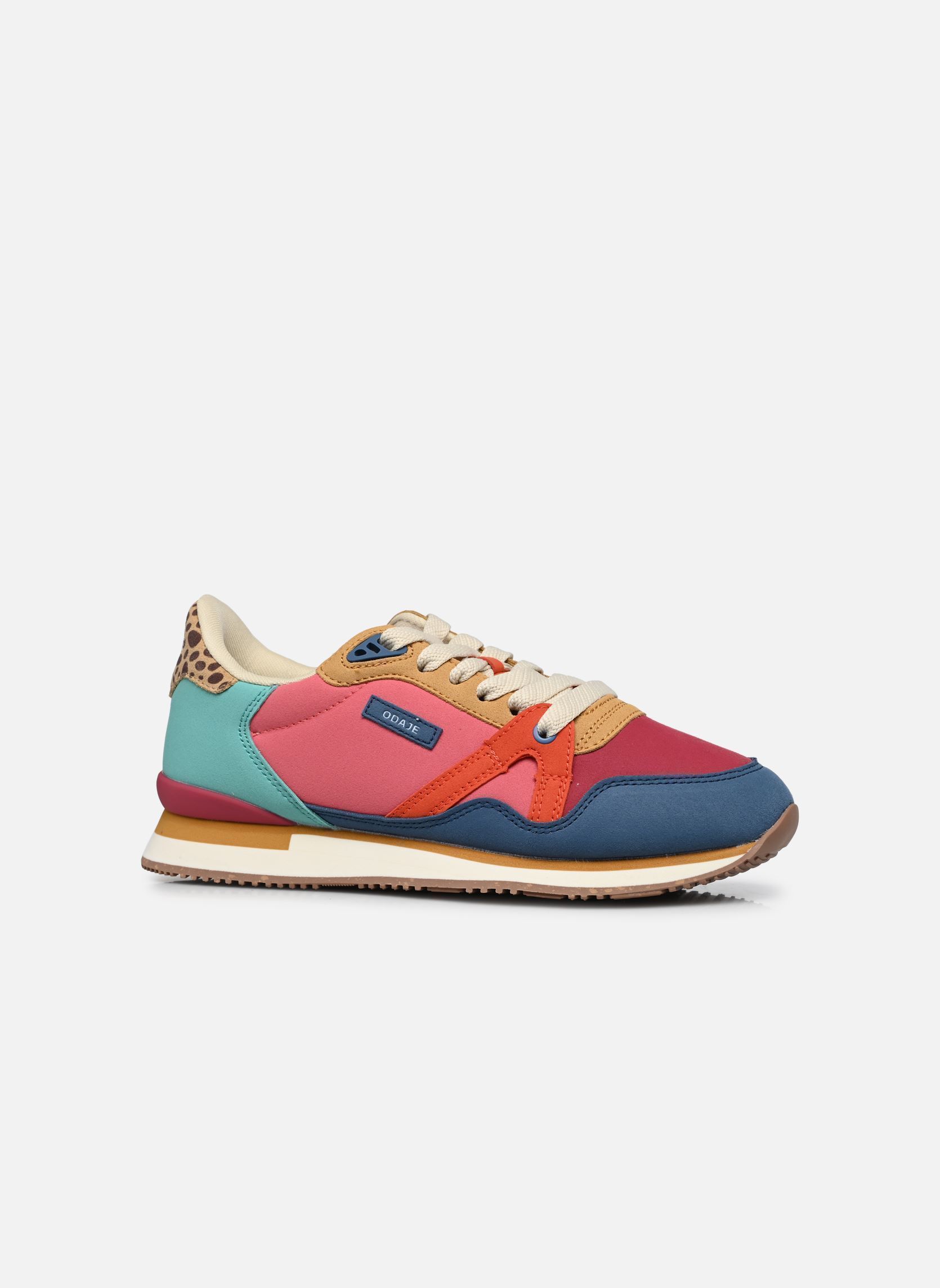 Sneaker ANDREE damen mehrfarbig Odaje Sneaker ANDREE damen mehrfarbig Bleu bordeaux moutarde