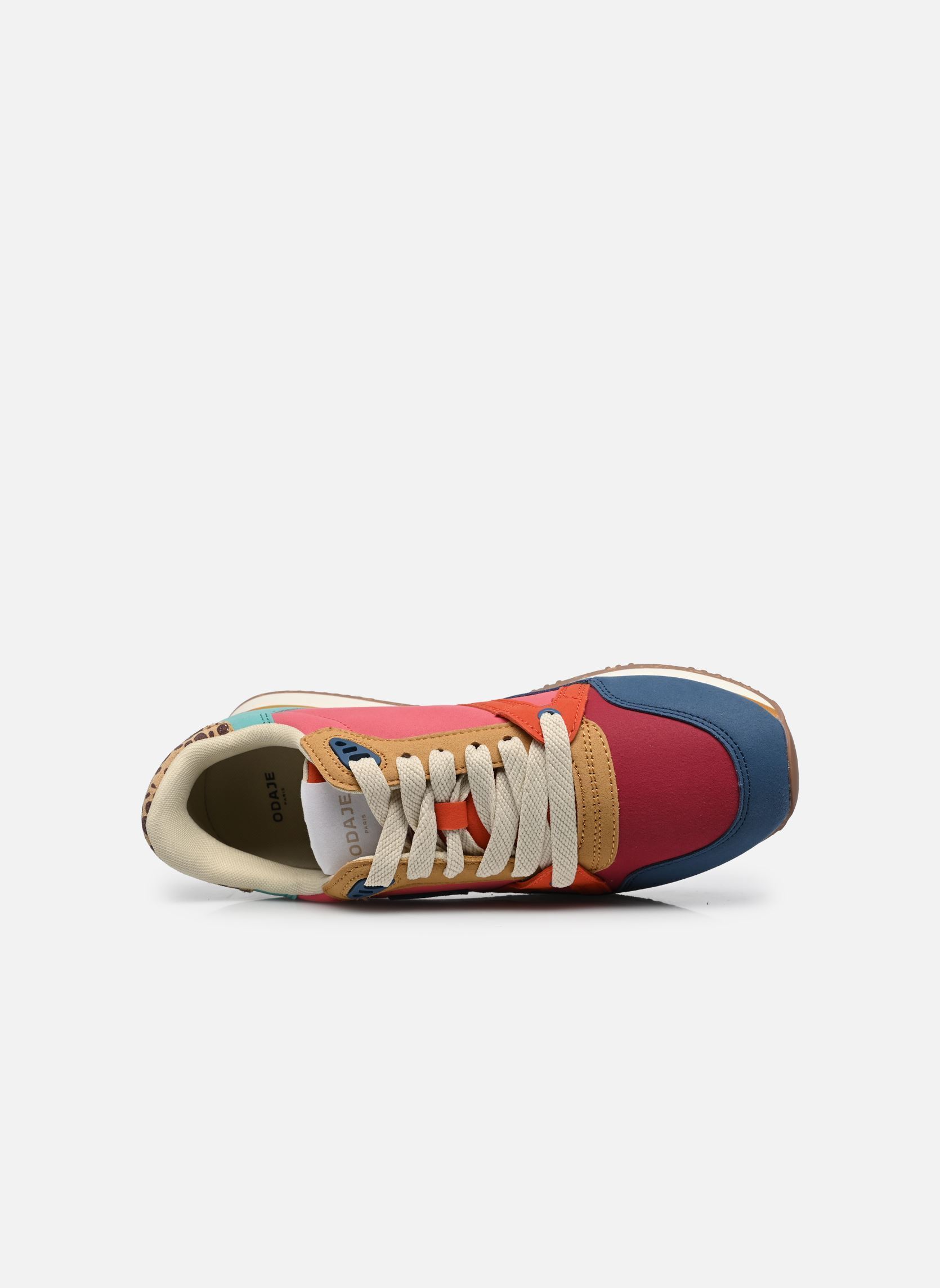 Sneaker ANDREE damen mehrfarbig Odaje Sneaker ANDREE damen mehrfarbig Bleu bordeaux moutarde