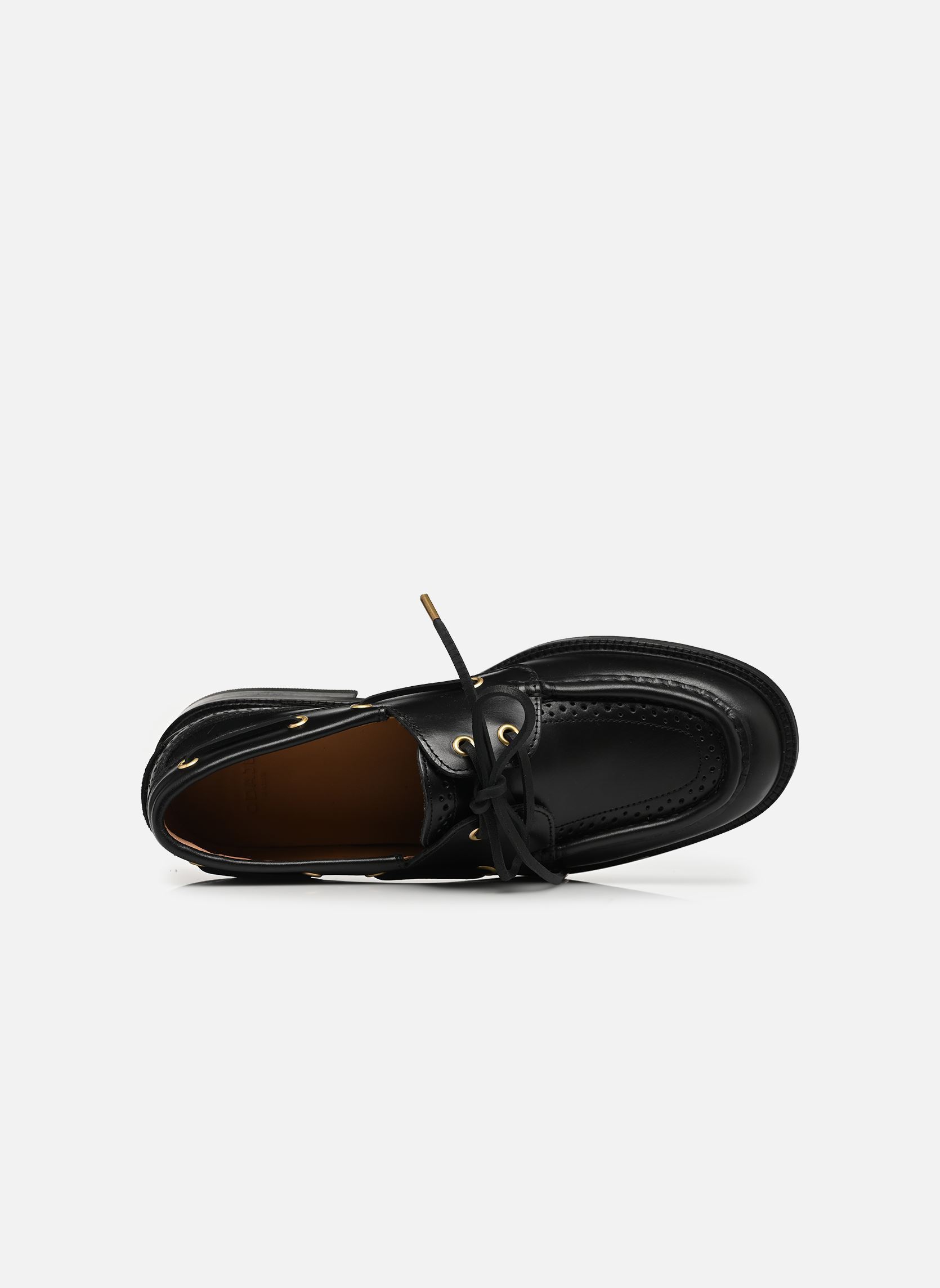Bootschuhe NIZA damen schwarz Odaje Bootschuhe NIZA damen schwarz Cuir noir