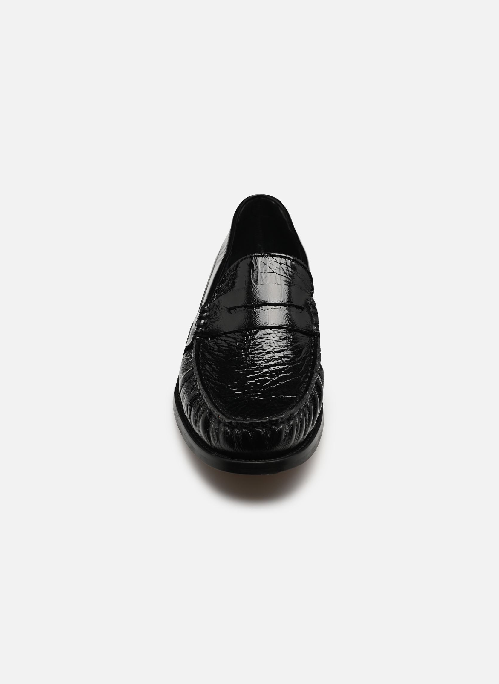 Loafer HALLEY damen schwarz Odaje Loafer HALLEY damen schwarz Cuir Plissé Noir