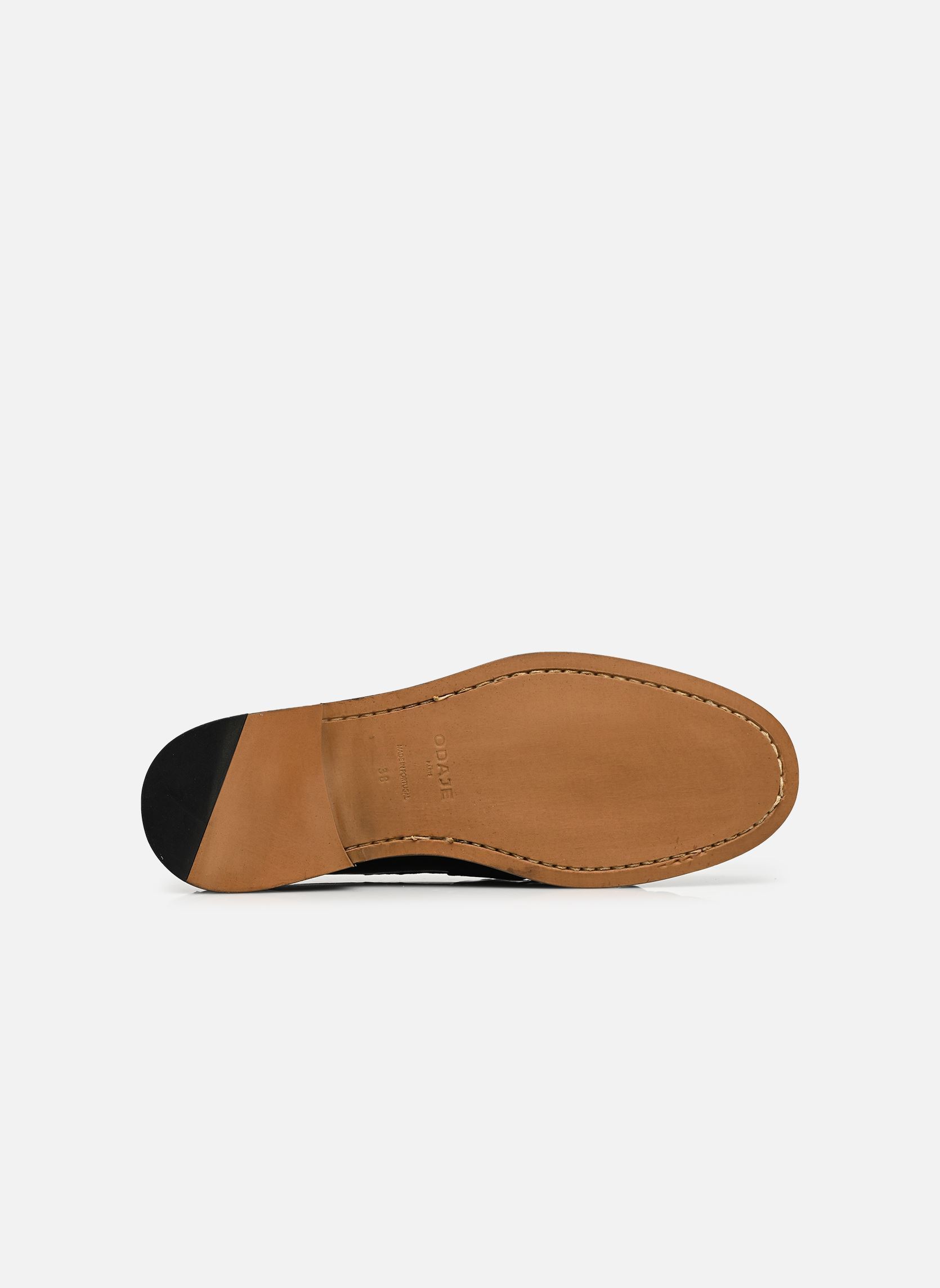 Loafer HALLEY damen schwarz Odaje Loafer HALLEY damen schwarz Cuir Plissé Noir