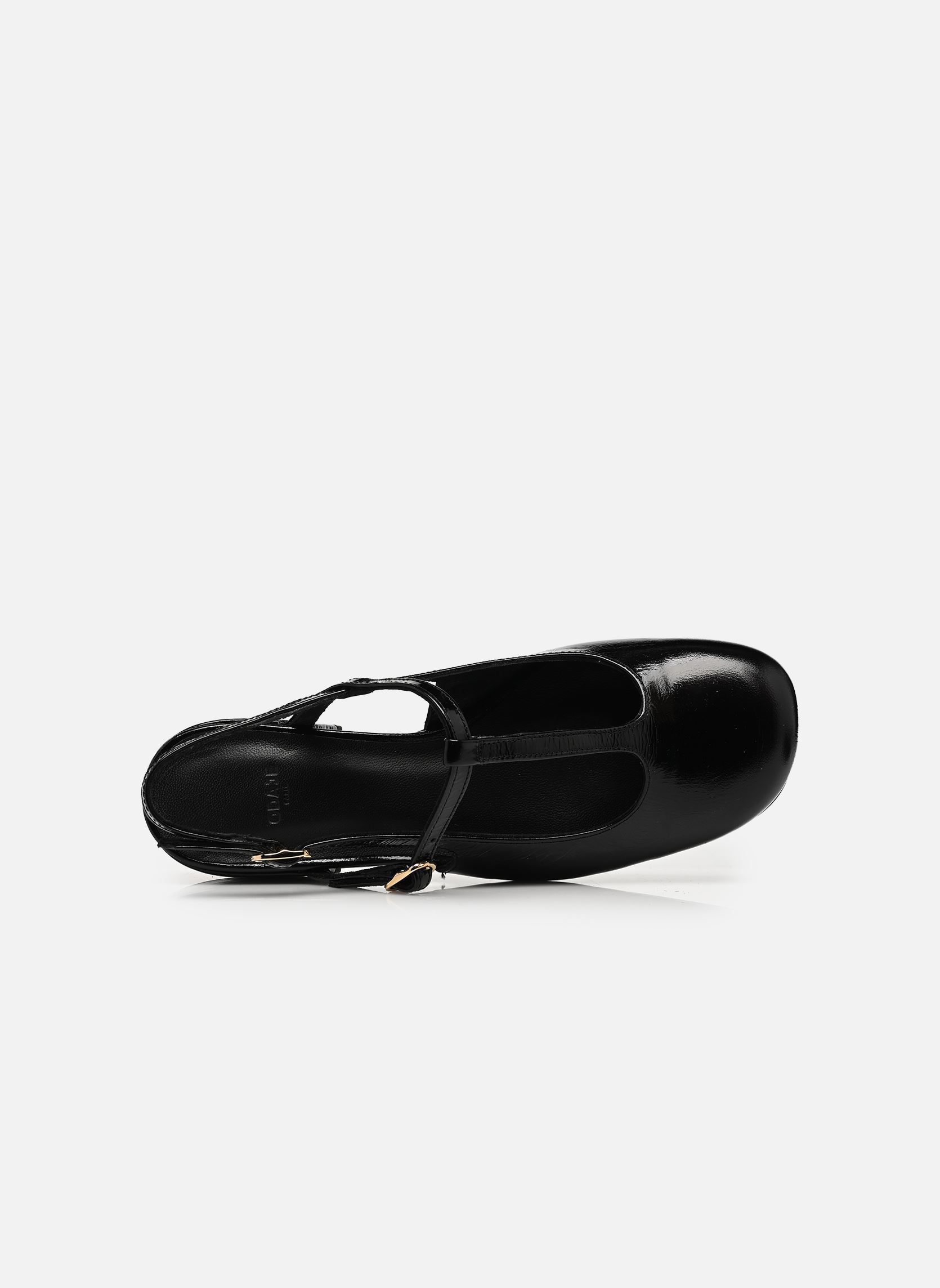 Pumps mit Riemchen RYLA damen schwarz Odaje Pumps mit Riemchen RYLA damen schwarz Cuir Plissé Noir