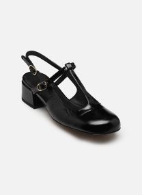 Pumps mit Riemchen RYLA damen schwarz Odaje Pumps mit Riemchen RYLA damen schwarz Cuir Plissé Noir