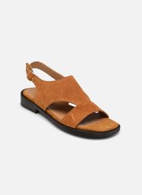 Sandales plates CORTE femme noir