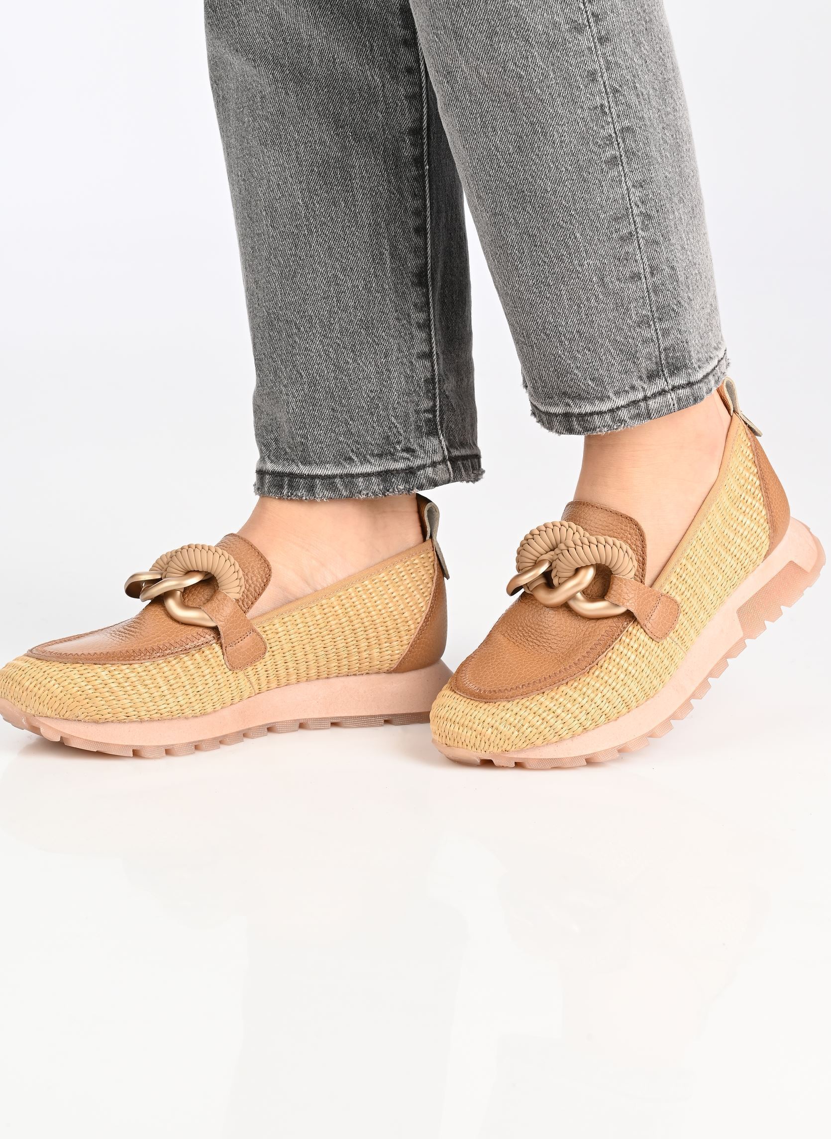 Mocassins OREGON-V26 RHV264834 dames beige Hispanitas Mocassins OREGON-V26 RHV264834 dames beige Natural