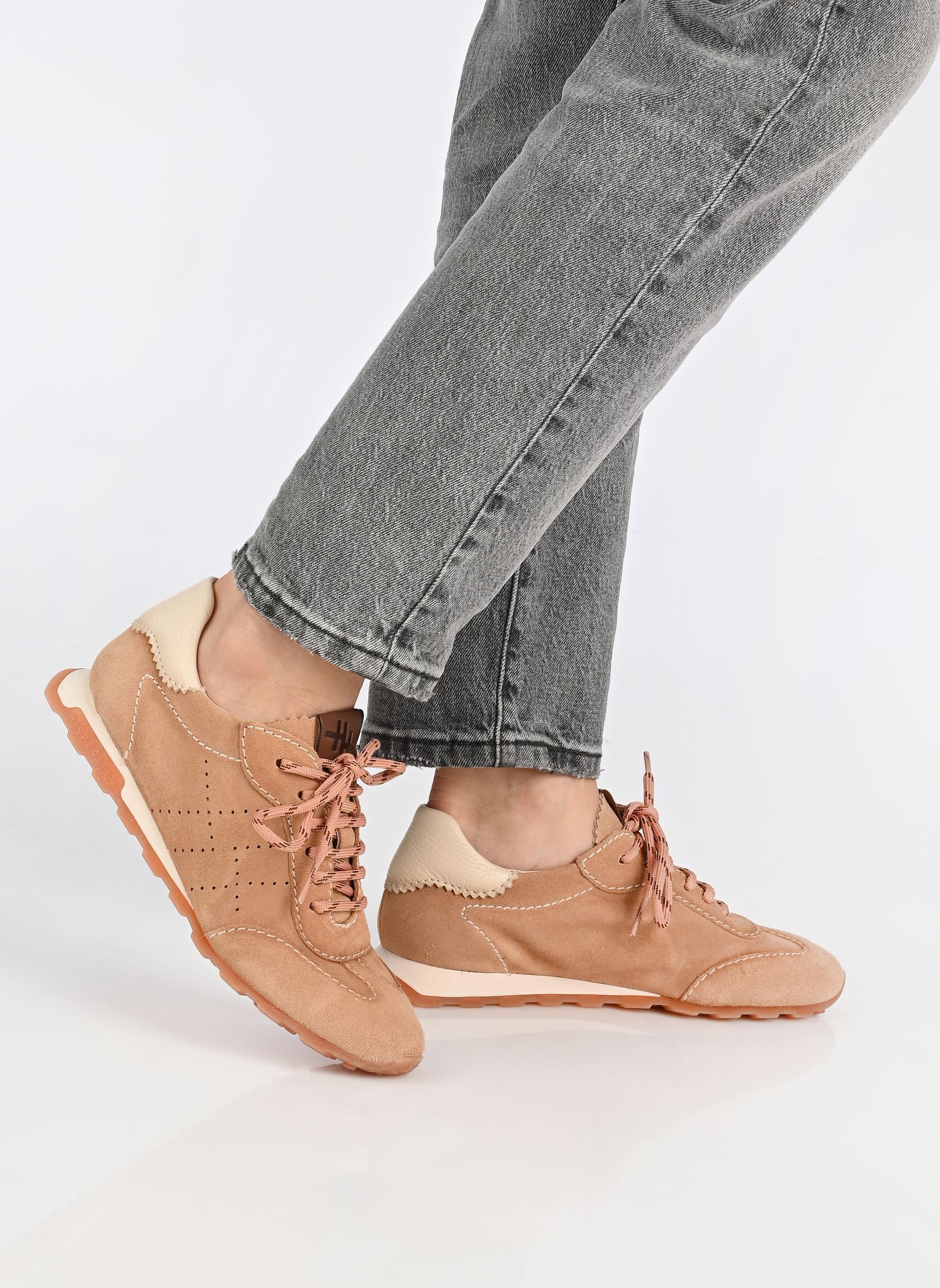 Niedrige Sneaker ZINNIA-V26 HV264502 damen braun Hispanitas Niedrige Sneaker ZINNIA-V26 HV264502 damen braun Desert