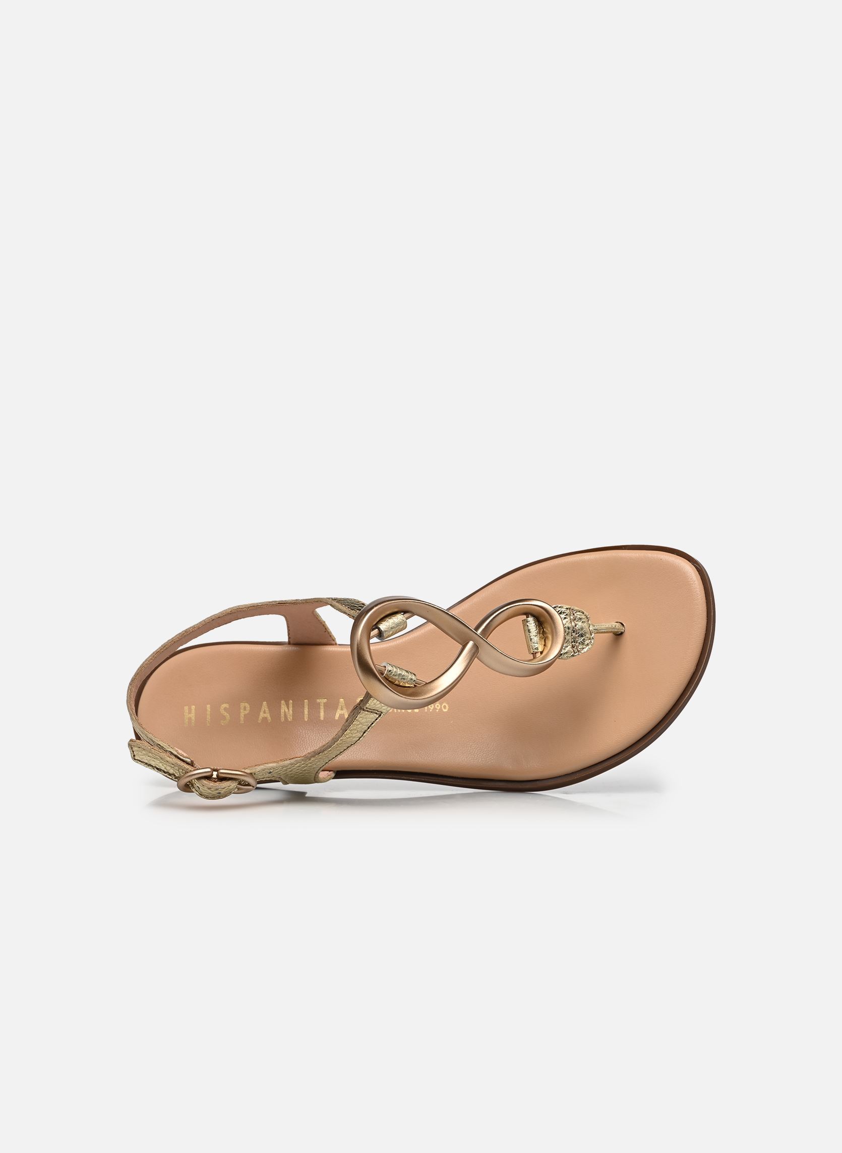 Sandalias planas IBIZA-V26 HV264784 mujer oro y bronce Hispanitas Sandalias planas IBIZA-V26 HV264784 mujer oro y bronce Platino