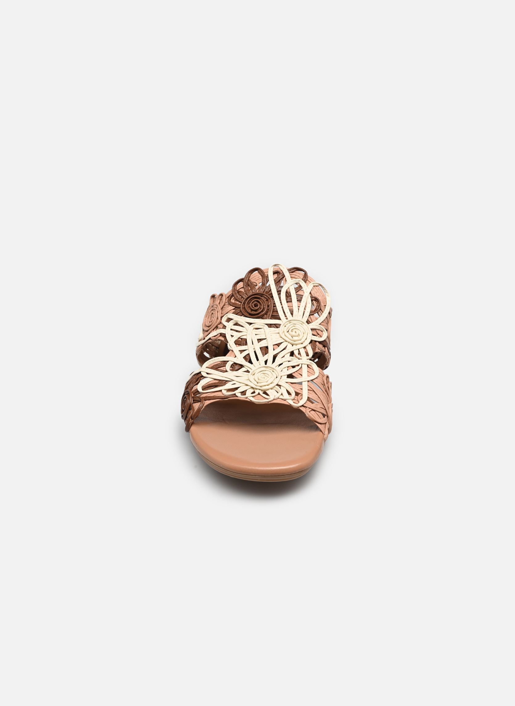 Pantoletten und Clogs TULIPAN-V26 HV264841 damen beige Hispanitas Pantoletten und Clogs TULIPAN-V26 HV264841 damen beige NATURALES