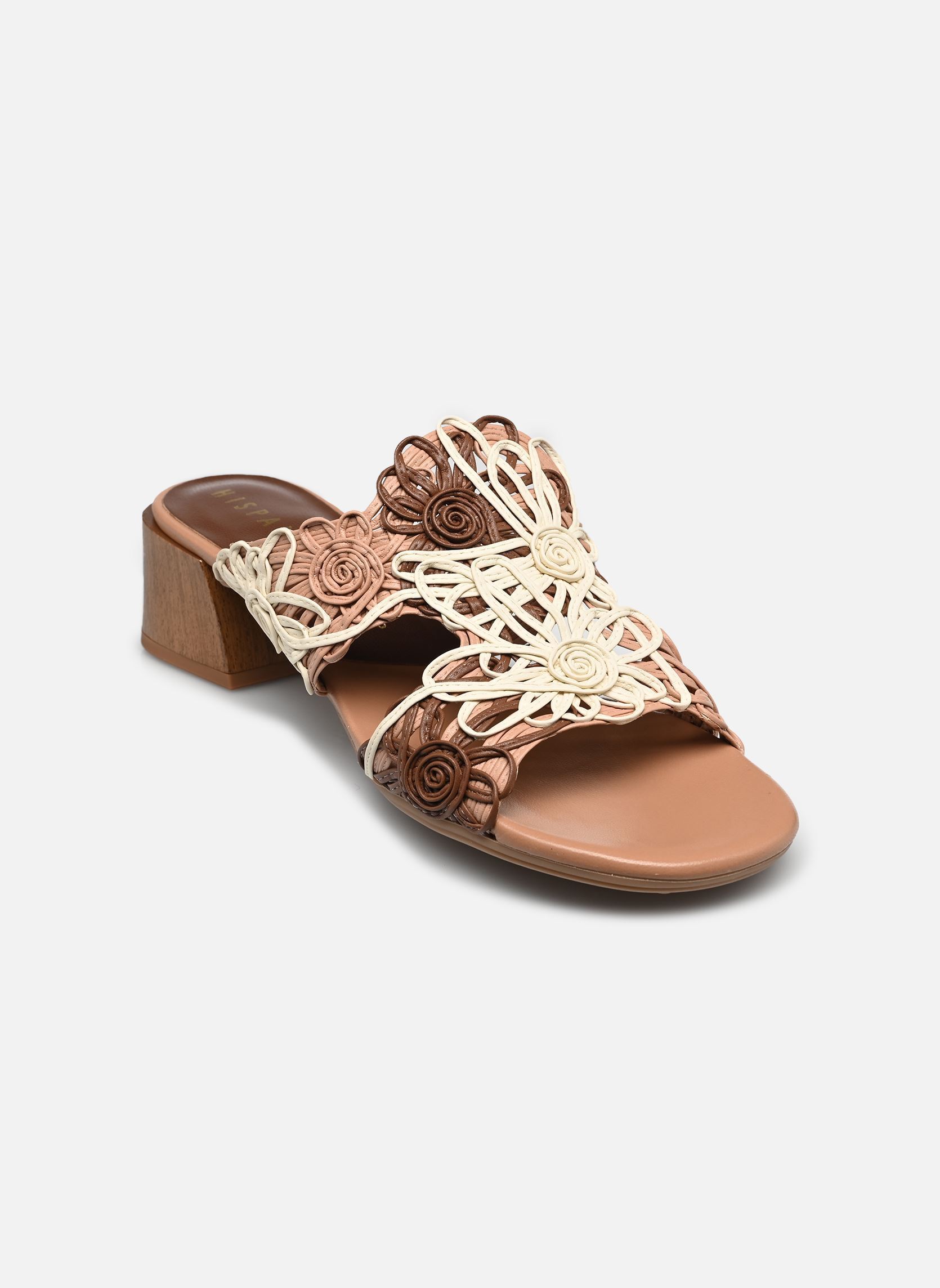 Pantoletten und Clogs TULIPAN-V26 HV264841 damen beige Hispanitas Pantoletten und Clogs TULIPAN-V26 HV264841 damen beige NATURALES