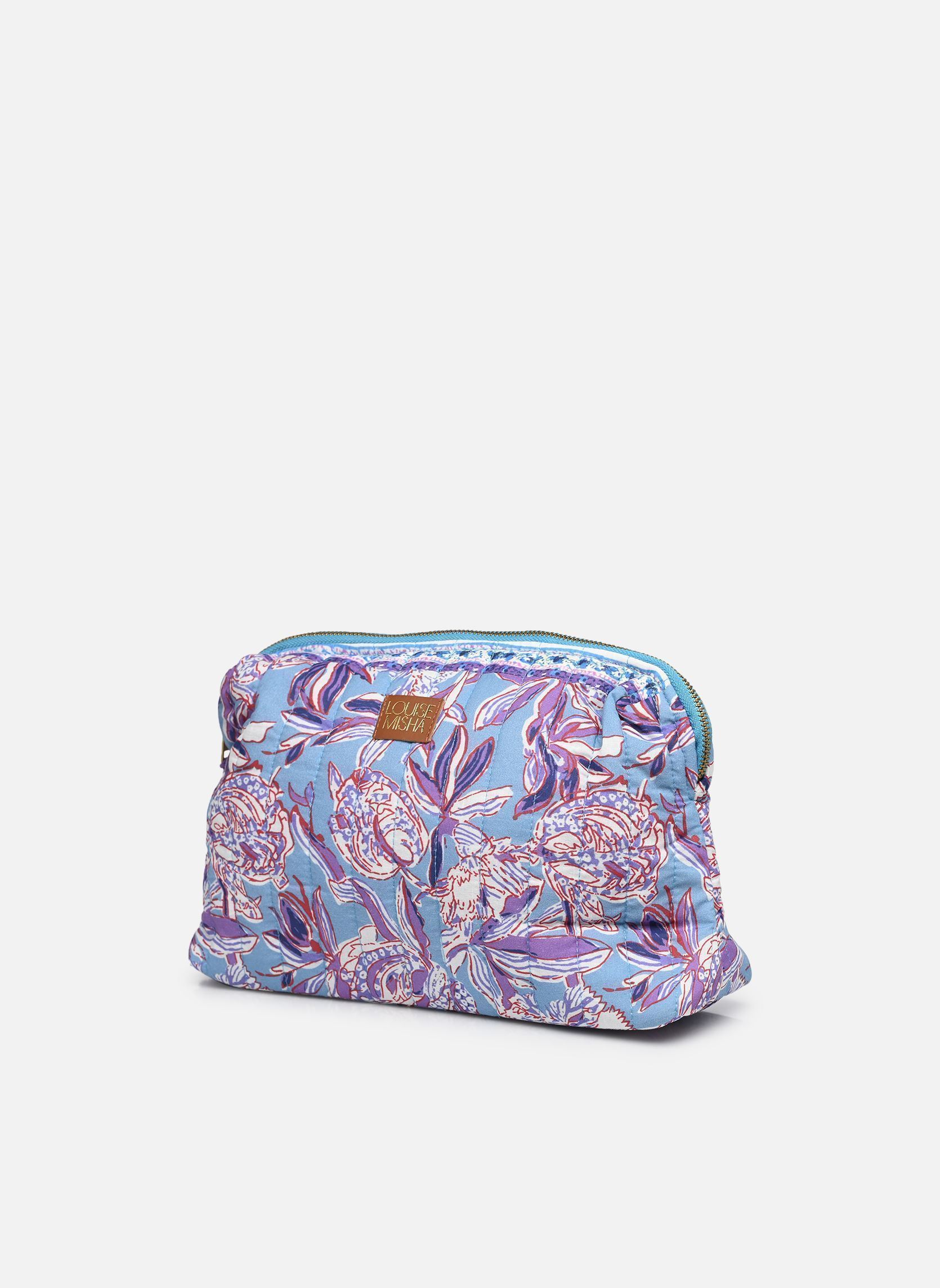 Trousses de toilette Teiki femme bleu Louise Misha Trousses de toilette Teiki femme bleu BLUE LUSH PARADISE