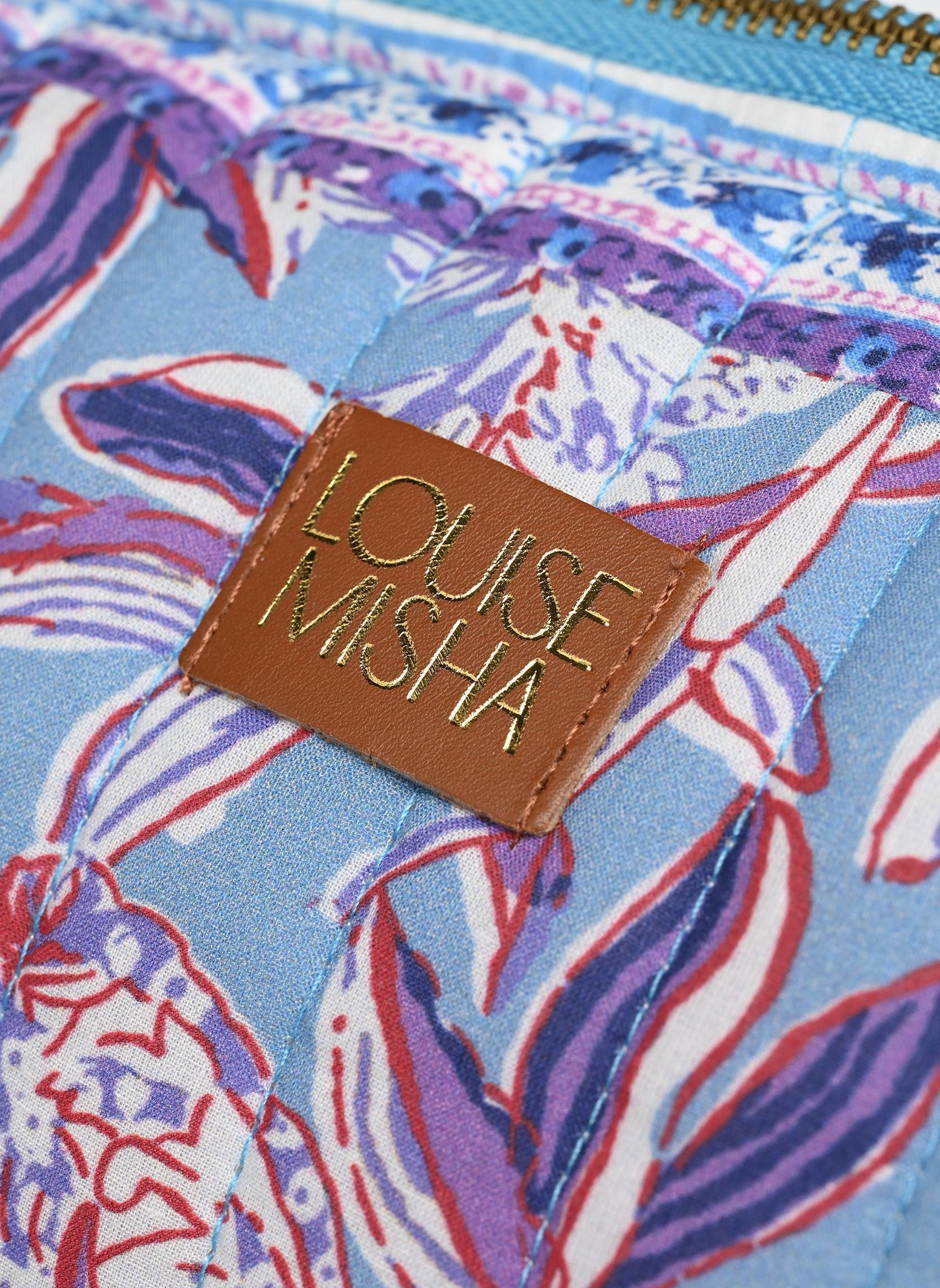 Trousses de toilette Teiki femme bleu Louise Misha Trousses de toilette Teiki femme bleu BLUE LUSH PARADISE