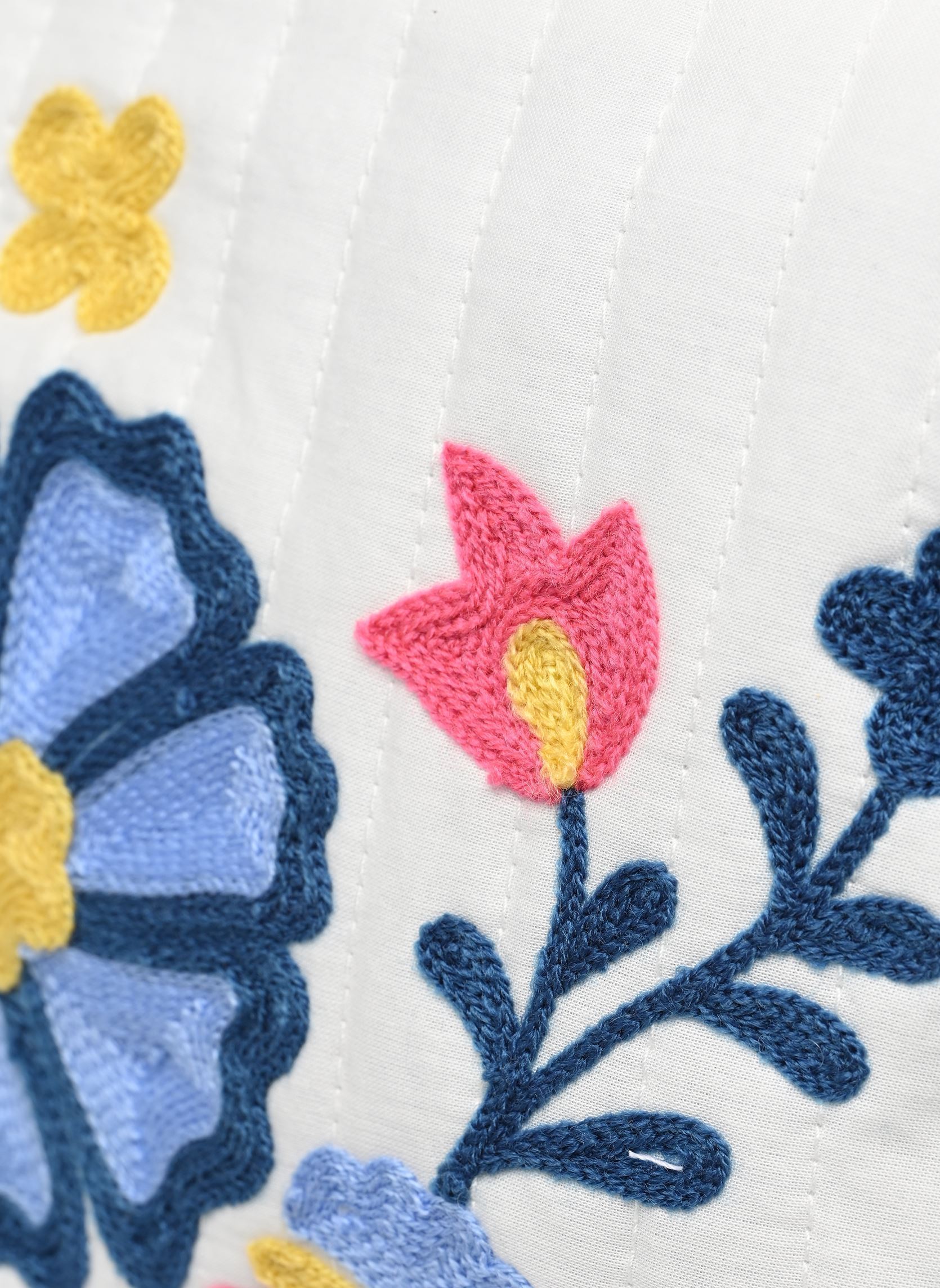 Porte‑clés Personnalisé Avec Nom & Fleurs - Pendentif Rond En Cuir Synthétique - Anneau & Mousqueton Or - Cadeau Pour Femme, Fille, Maman