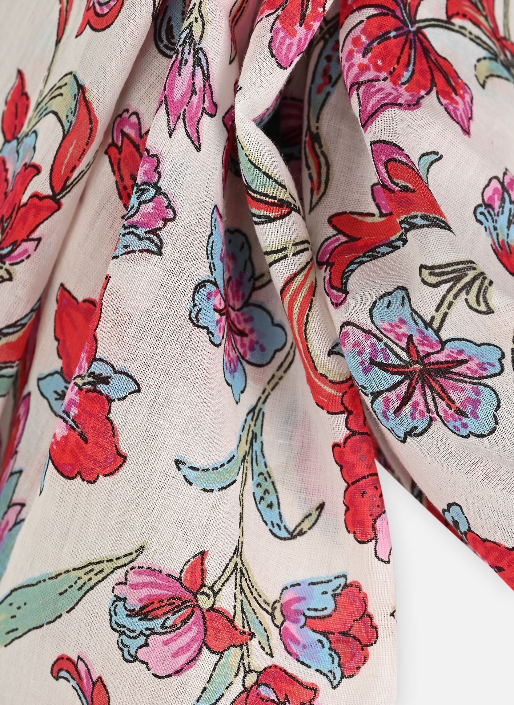 Foulards Playa femme multicolore Louise Misha Foulards Playa femme multicolore Cream Floral Haven