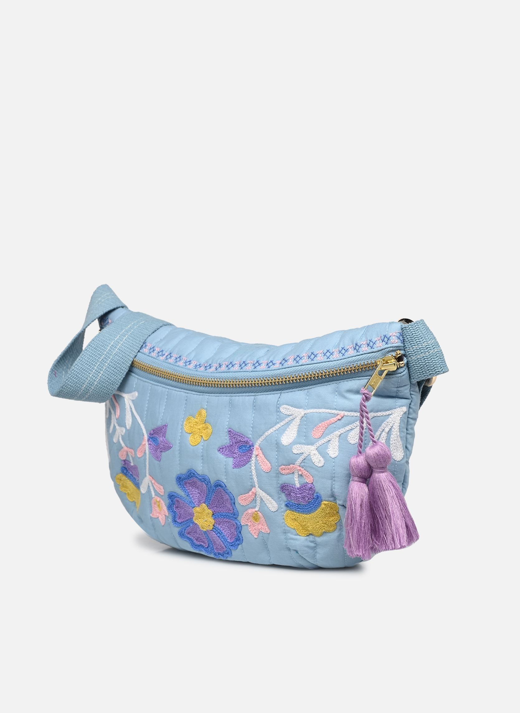 Sacs banane Gaby femme bleu Louise Misha Sacs banane Gaby femme bleu Stone Blue