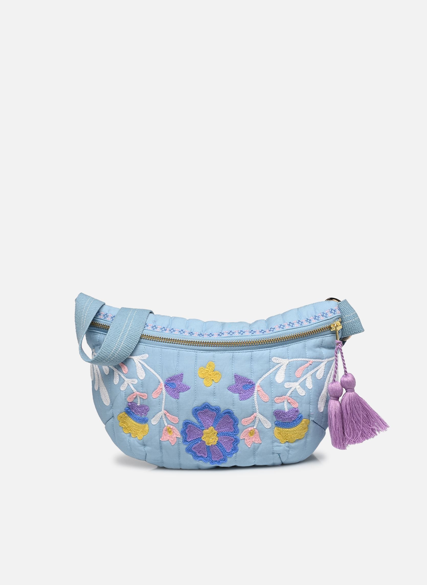 Sacs banane Gaby femme bleu Louise Misha Sacs banane Gaby femme bleu Stone Blue
