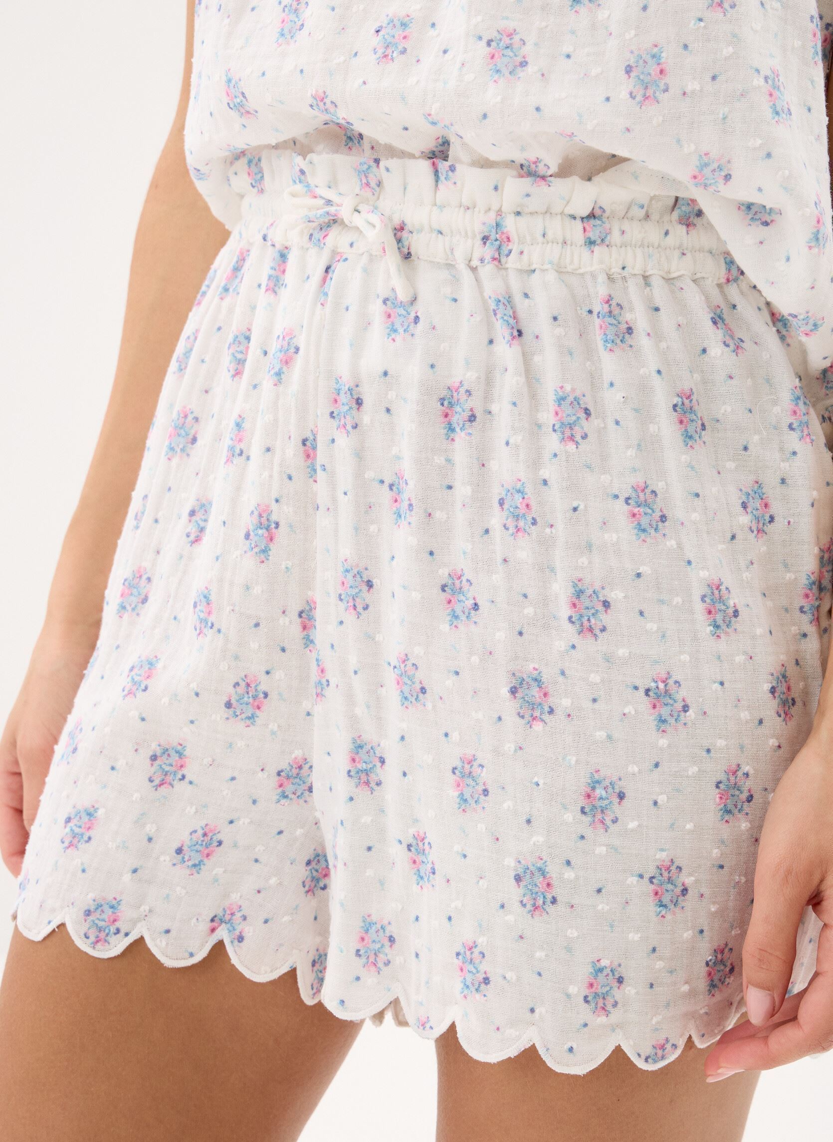 Kleding Minala dames wit Louise Misha Kleding Minala dames wit CREAM FLOWER DUNES