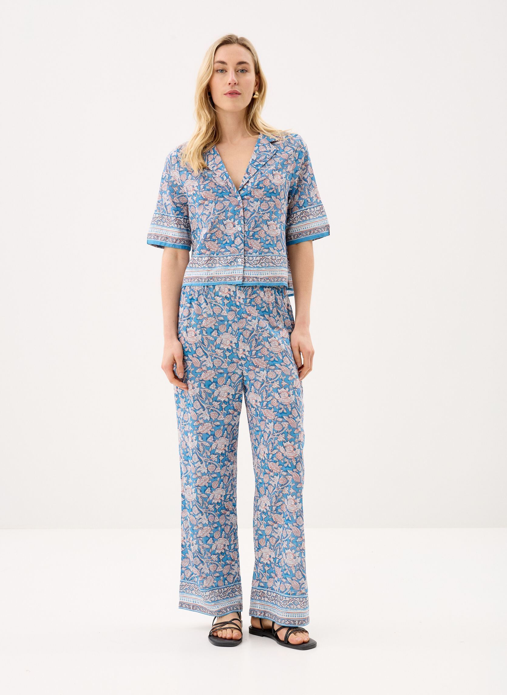 Vêtements Louka femme bleu Louise Misha Vêtements Louka femme bleu BLUE MOUNTAIN AVENS