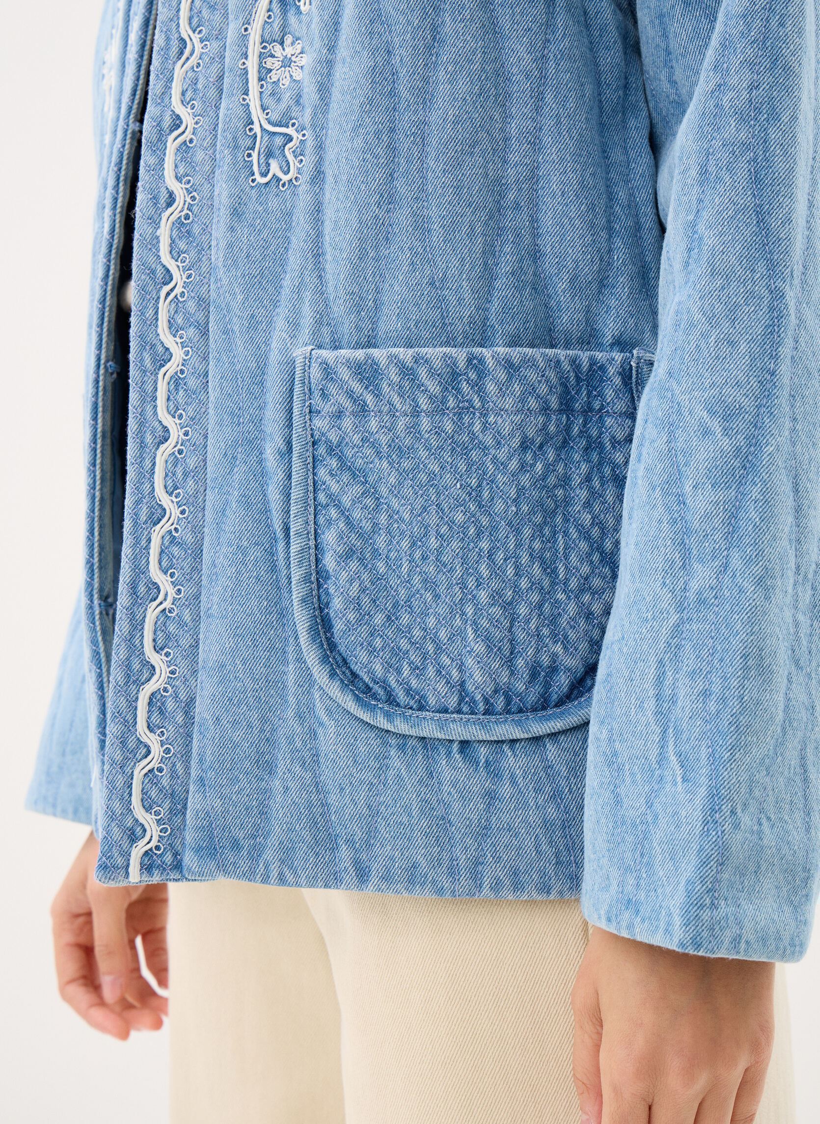 Vestes en jean Horicia femme bleu Louise Misha Vestes en jean Horicia femme bleu STONE BLUE