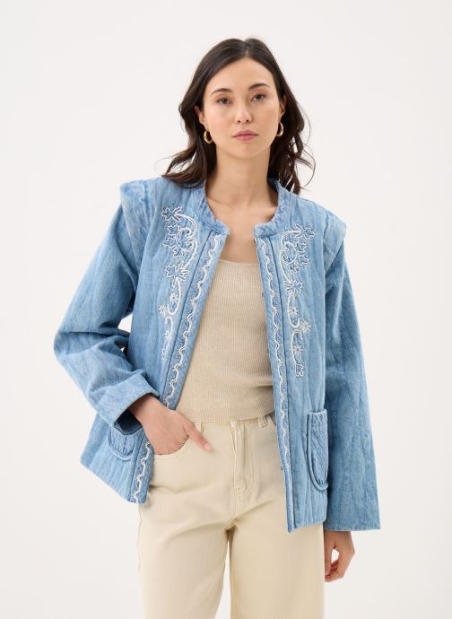 Louise Misha Vestes en jean Horicia femme bleu