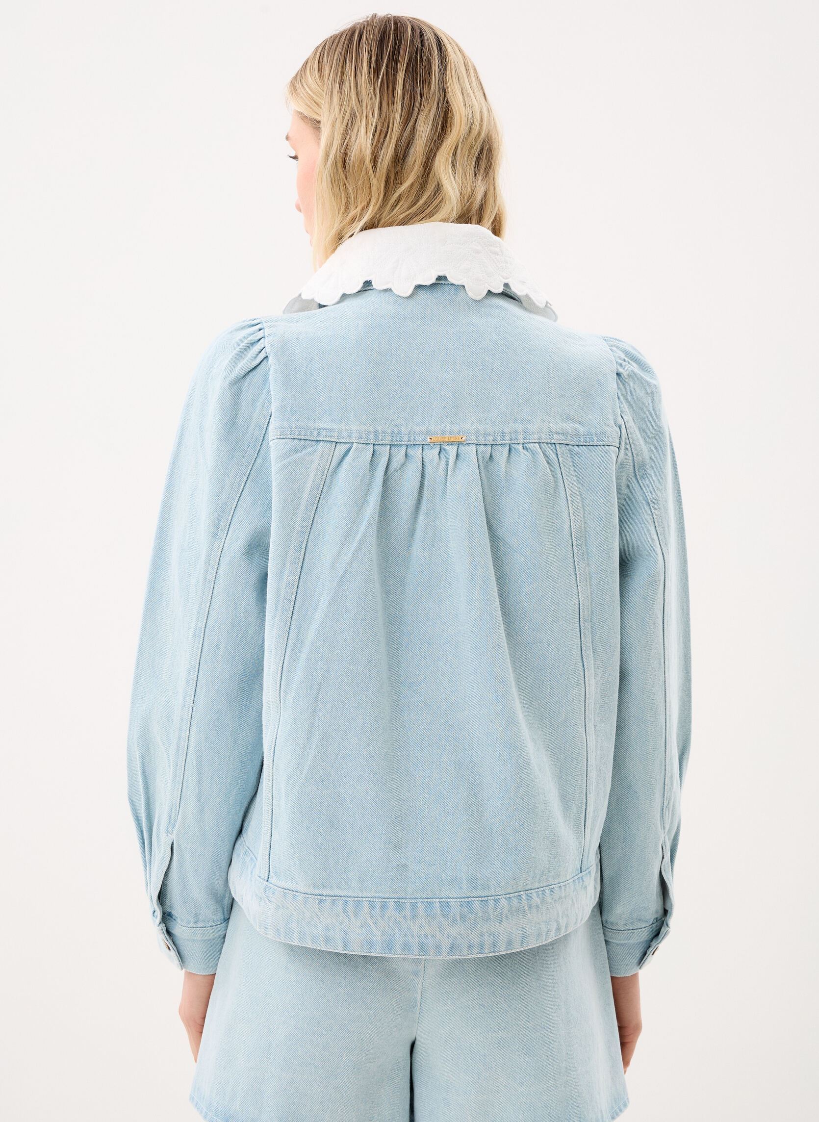 Vestes en jean Hannea femme bleu Louise Misha Vestes en jean Hannea femme bleu BLEACH