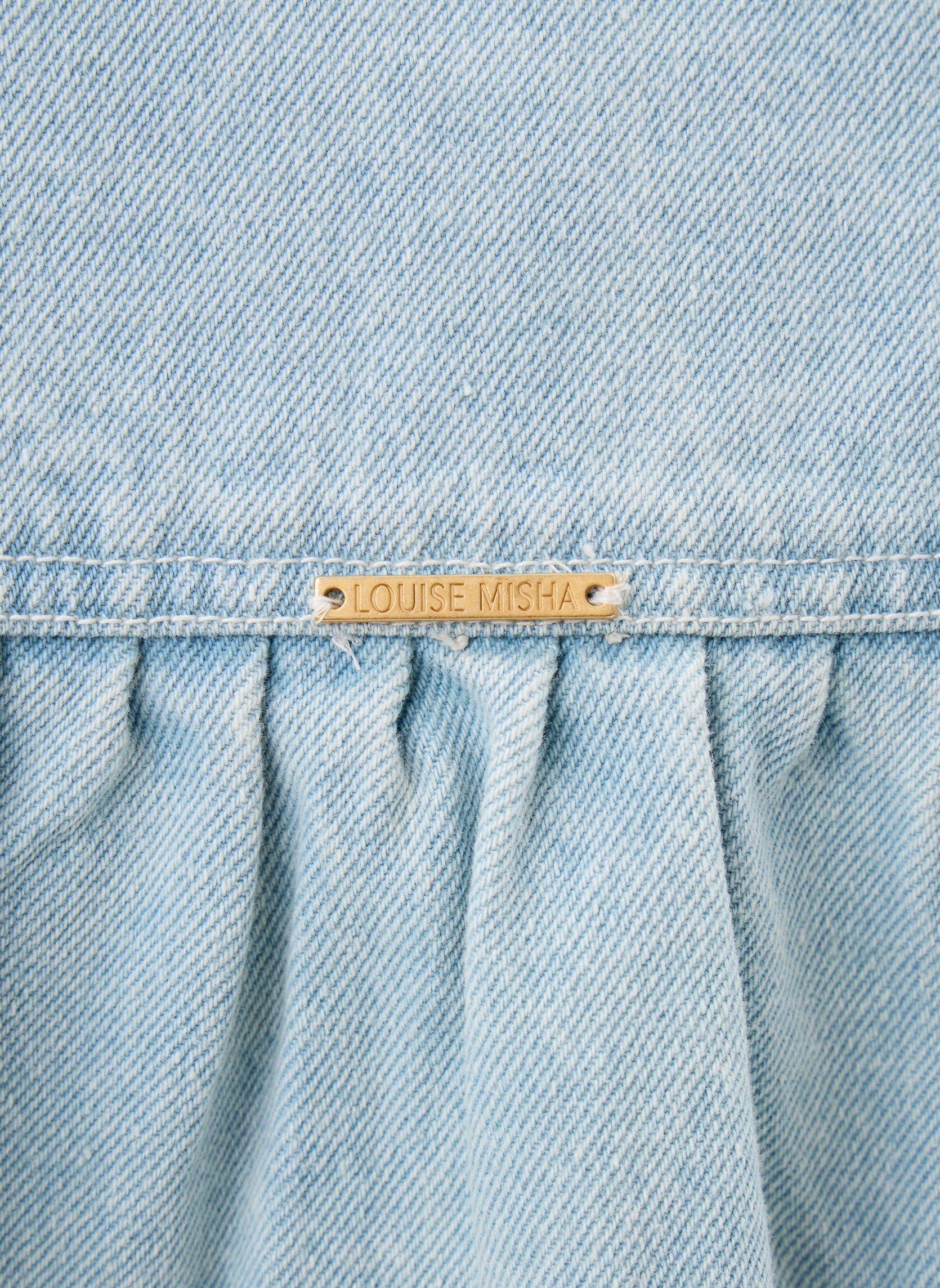 Vestes en jean Hannea femme bleu Louise Misha Vestes en jean Hannea femme bleu BLEACH