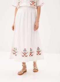 Jupes longues Paola femme blanc Louise Misha Jupes longues Paola femme blanc OFF WHITE