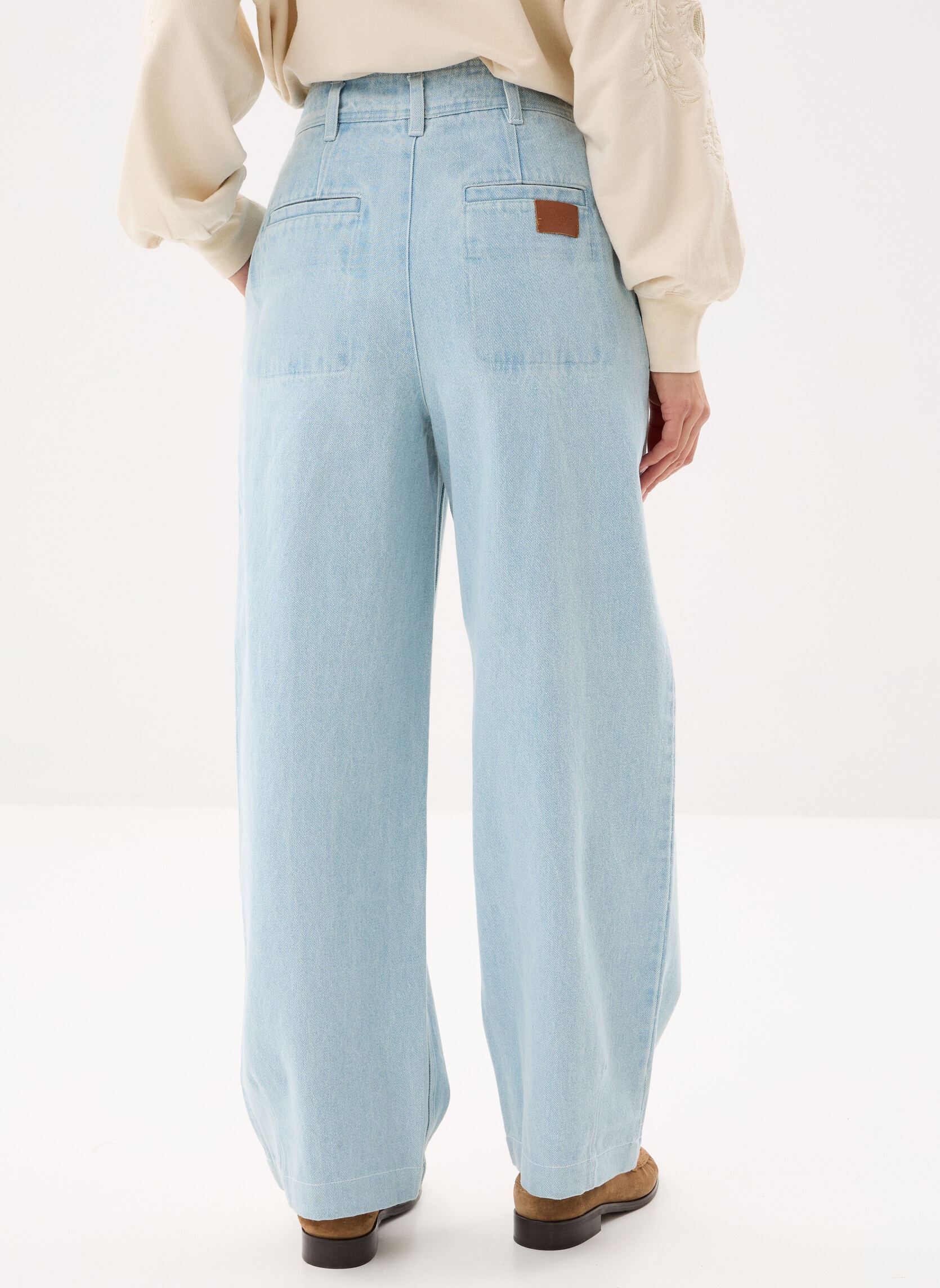 Wijde jeans / Flared Jeans Almosi dames blauw Louise Misha Wijde jeans / Flared Jeans Almosi dames blauw BLEACH