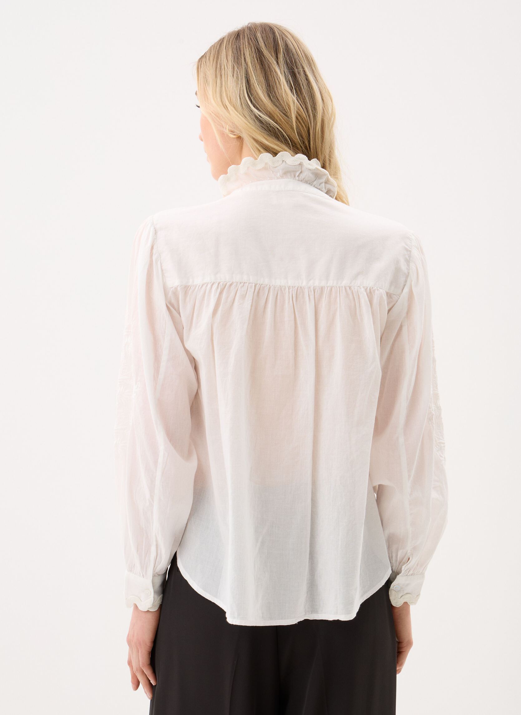 Blouses manches longues Cora femme blanc Louise Misha Blouses manches longues Cora femme blanc OFF WHITE