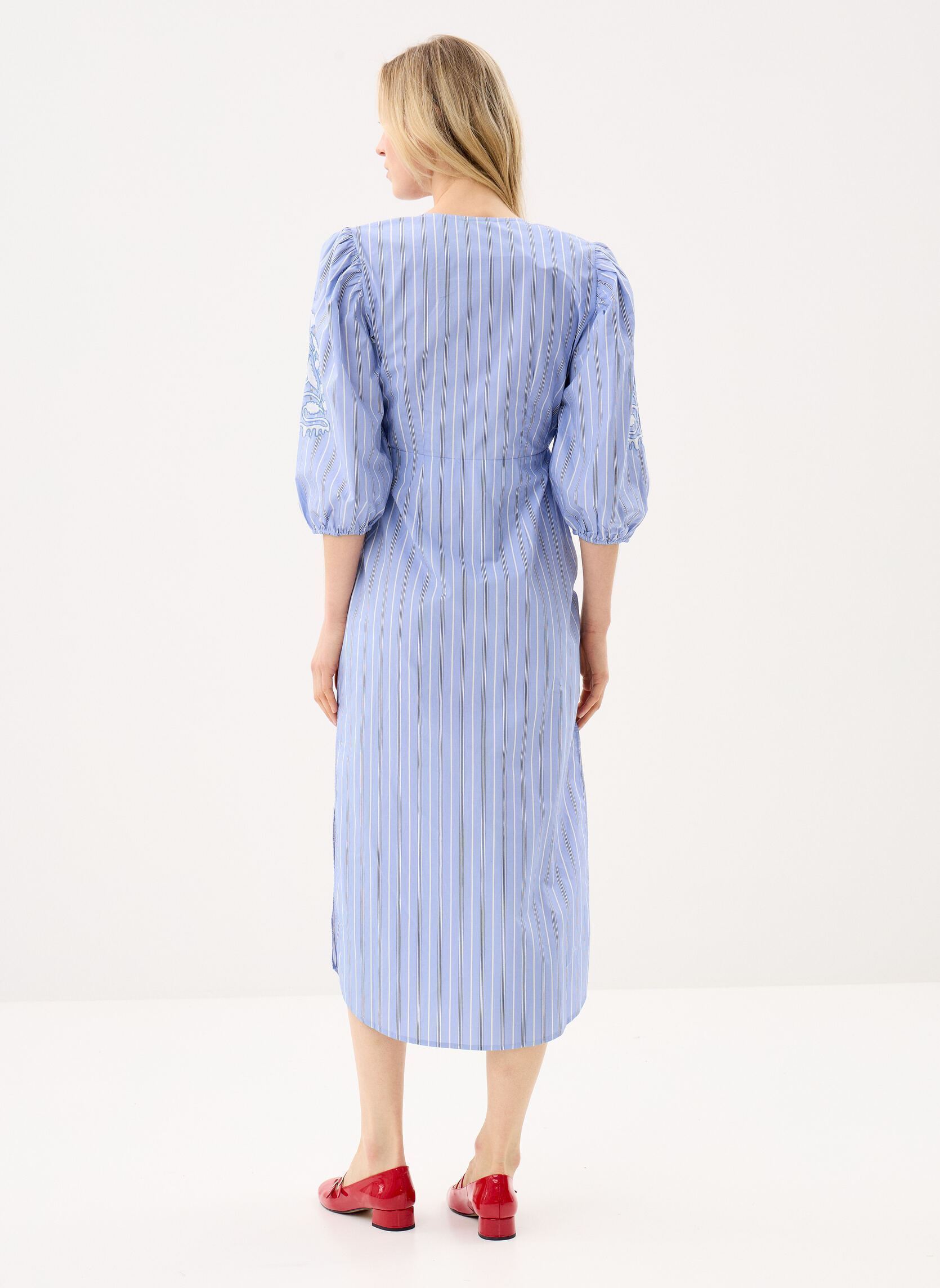 Robes Chadhlia femme bleu Louise Misha Robes Chadhlia femme bleu BLUE OCEAN STRIPES