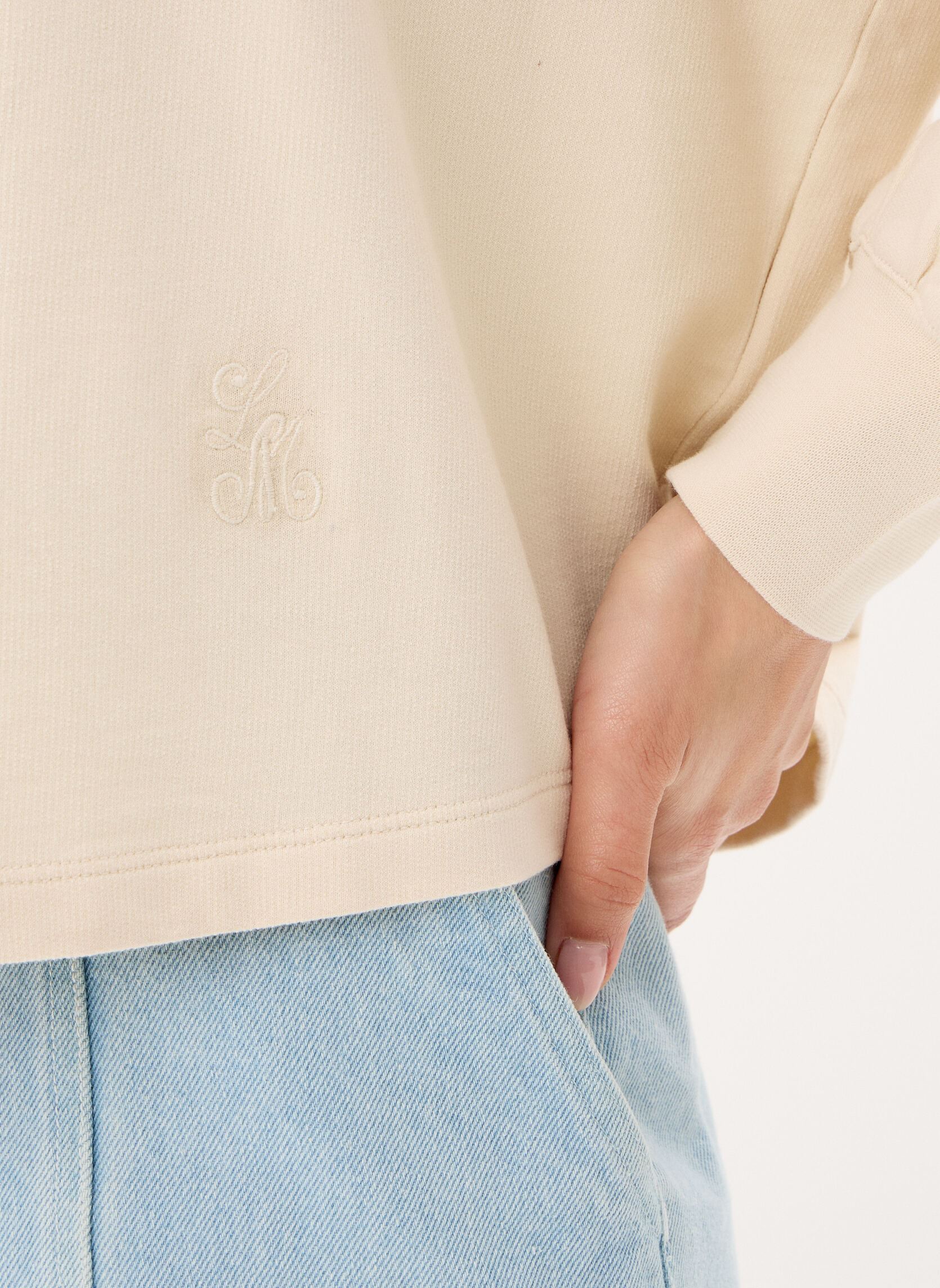 Sweatshirts Soleane femme blanc Louise Misha Sweatshirts Soleane femme blanc CREAM