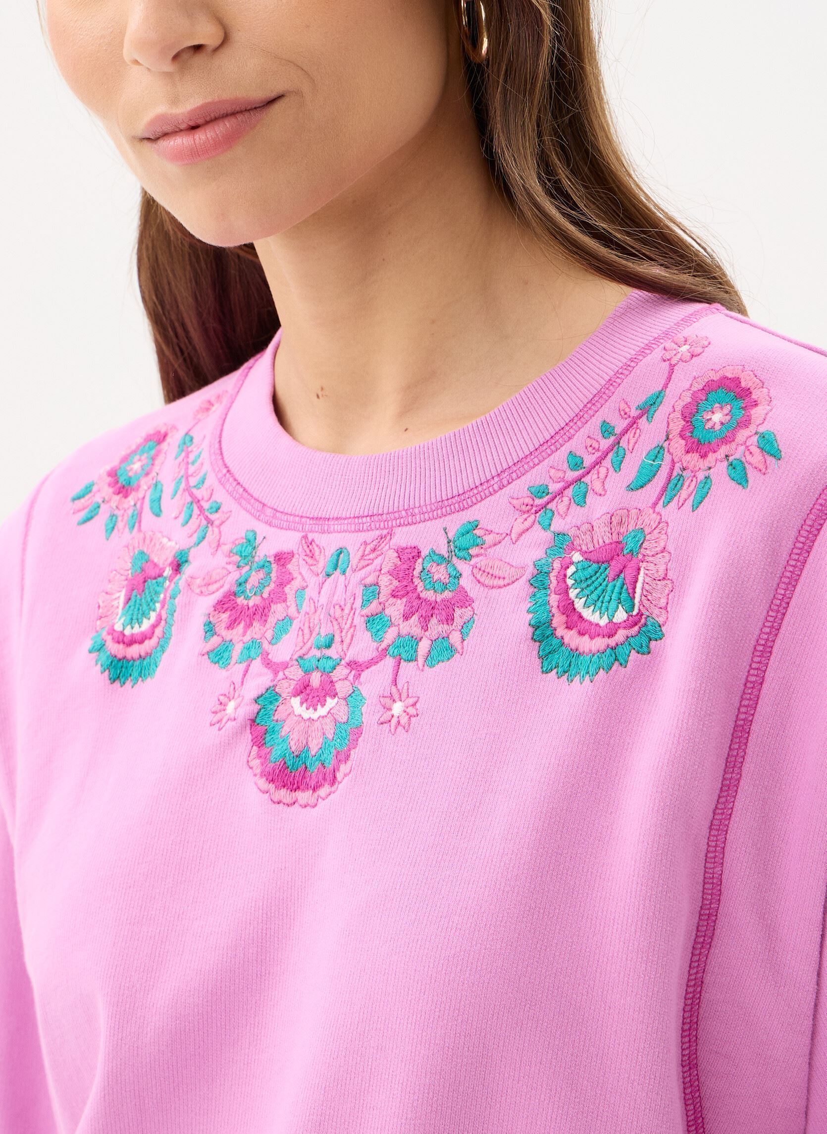 Sweater Ostrea dames roze Louise Misha Sweater Ostrea dames roze DUSTY PINK