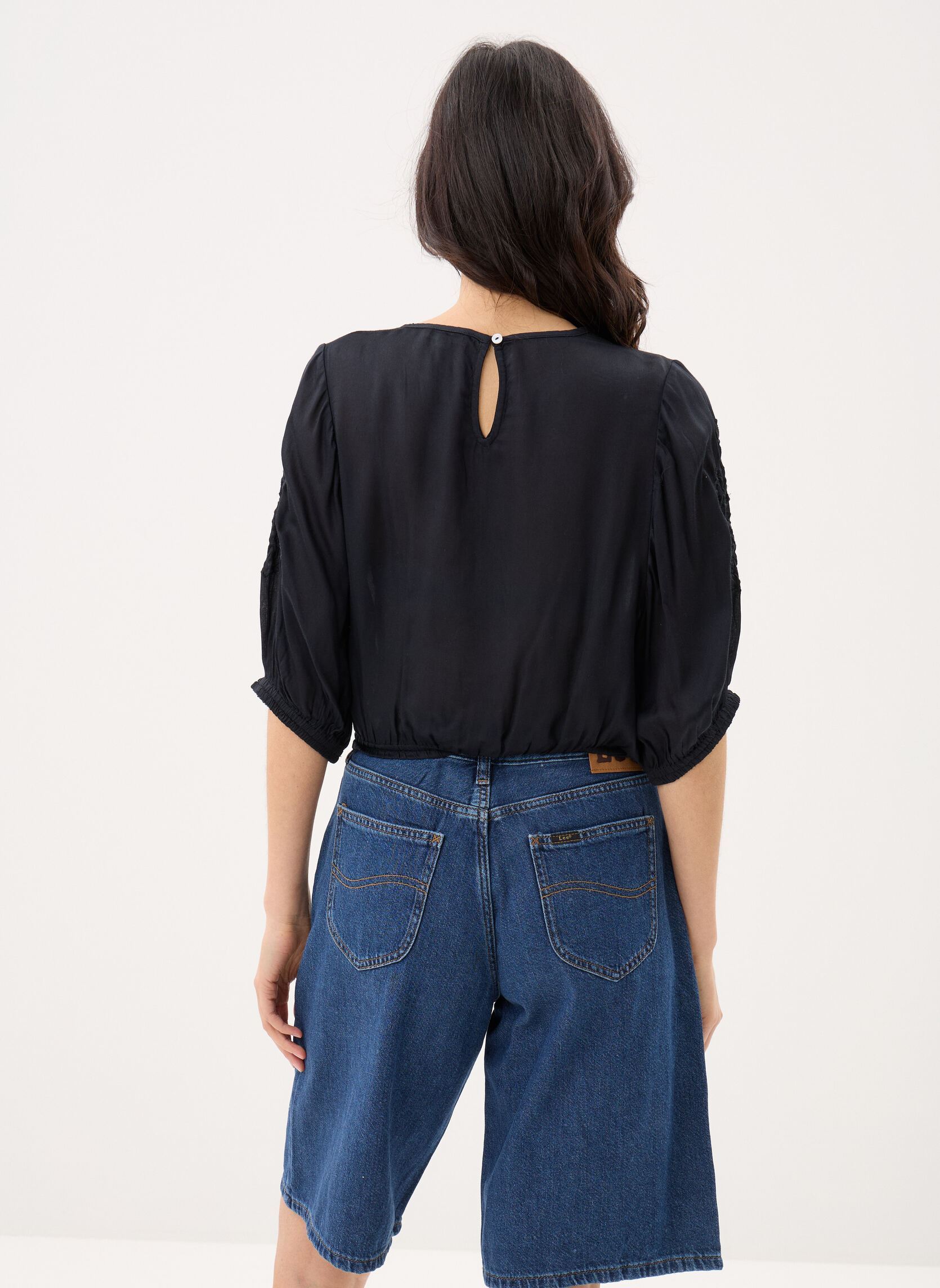 Blouses manches courtes Chayana femme noir Louise Misha Blouses manches courtes Chayana femme noir BLACK