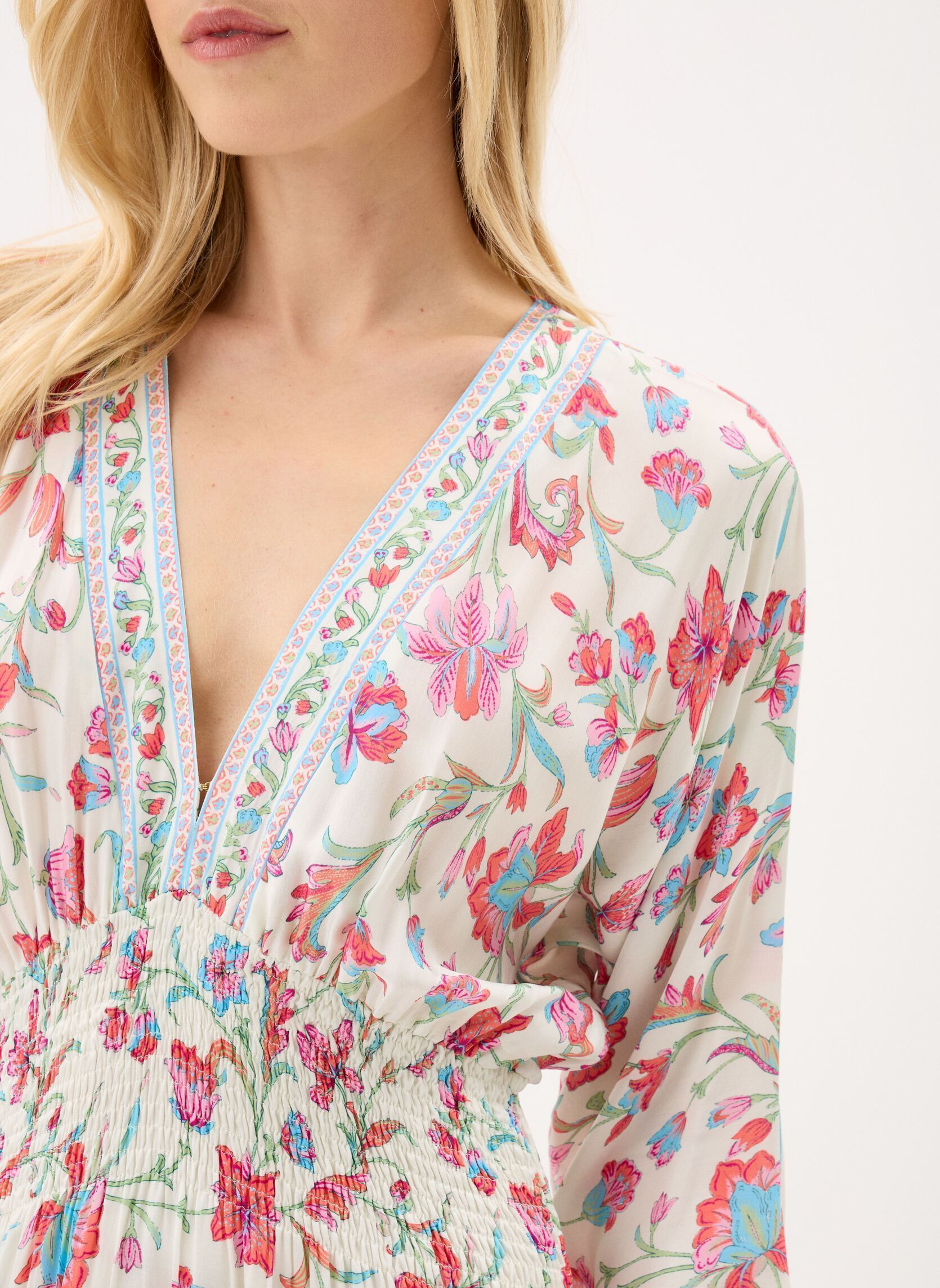 Robes longues Sofia femme multicolore Louise Misha Robes longues Sofia femme multicolore CREAM FLORAL HAVEN