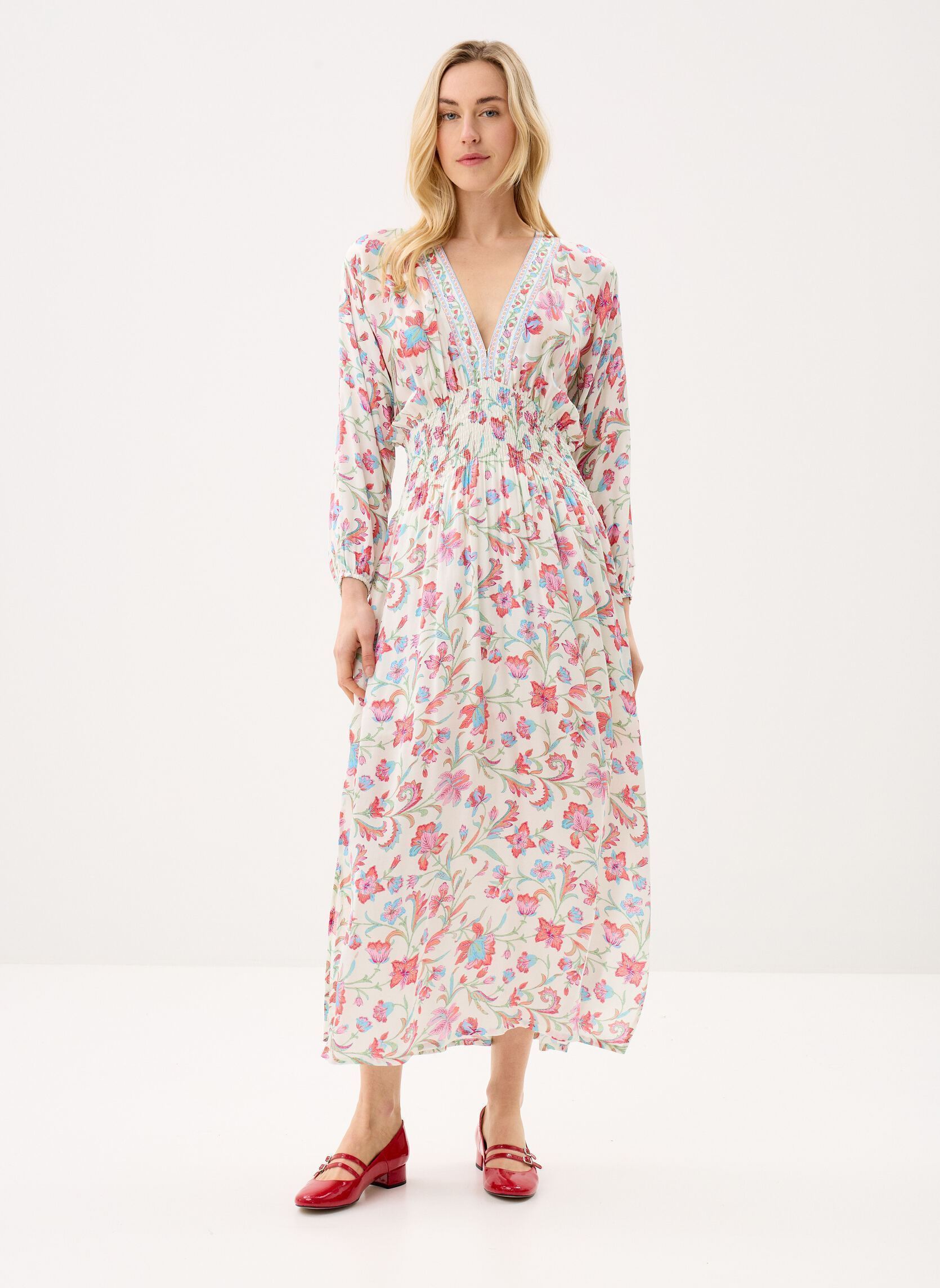 Robes longues Sofia femme multicolore Louise Misha Robes longues Sofia femme multicolore CREAM FLORAL HAVEN
