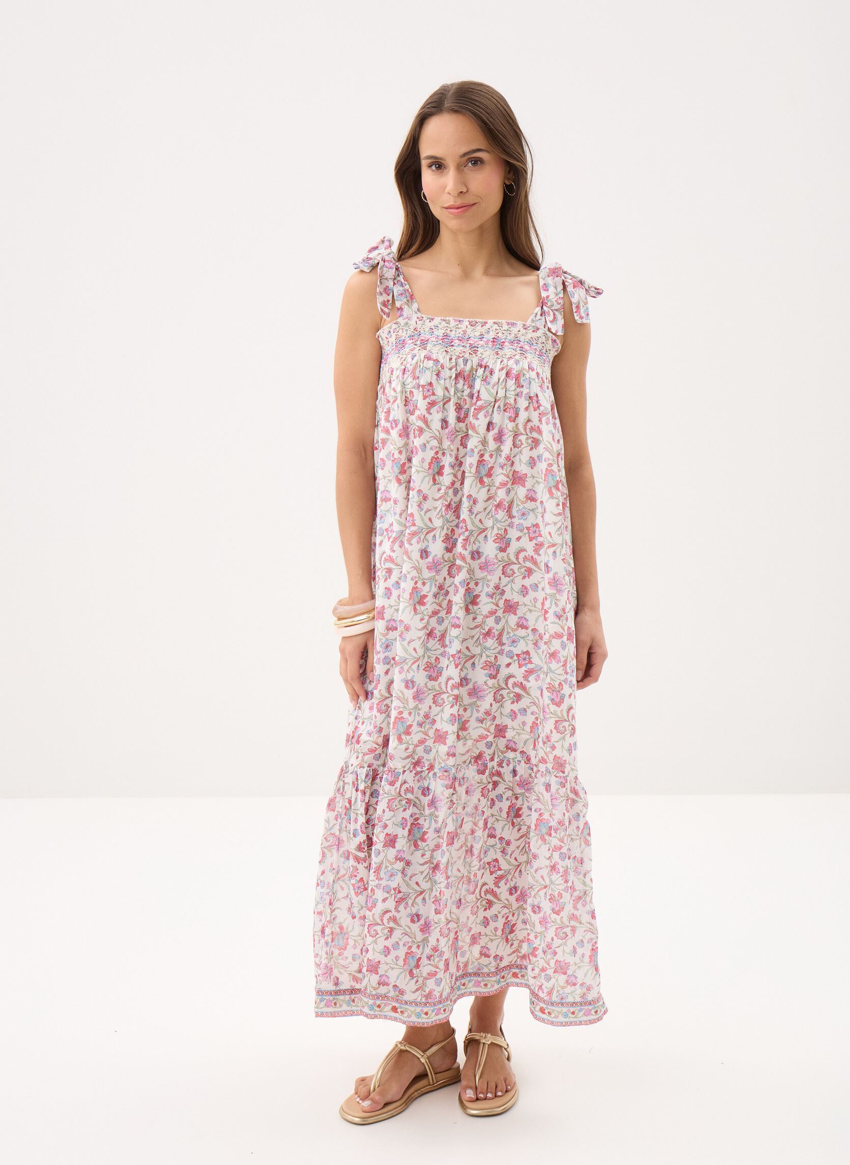 Lange jurken Marcelette dames meerkleurig Louise Misha Lange jurken Marcelette dames meerkleurig CREAM FLORAL HAVEN