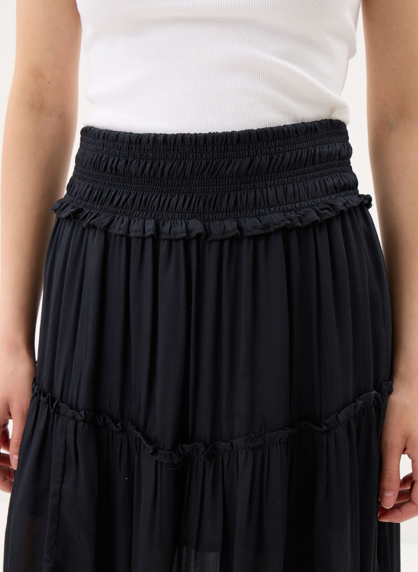Lange Röcke Polly damen schwarz Louise Misha Lange Röcke Polly damen schwarz BLACK