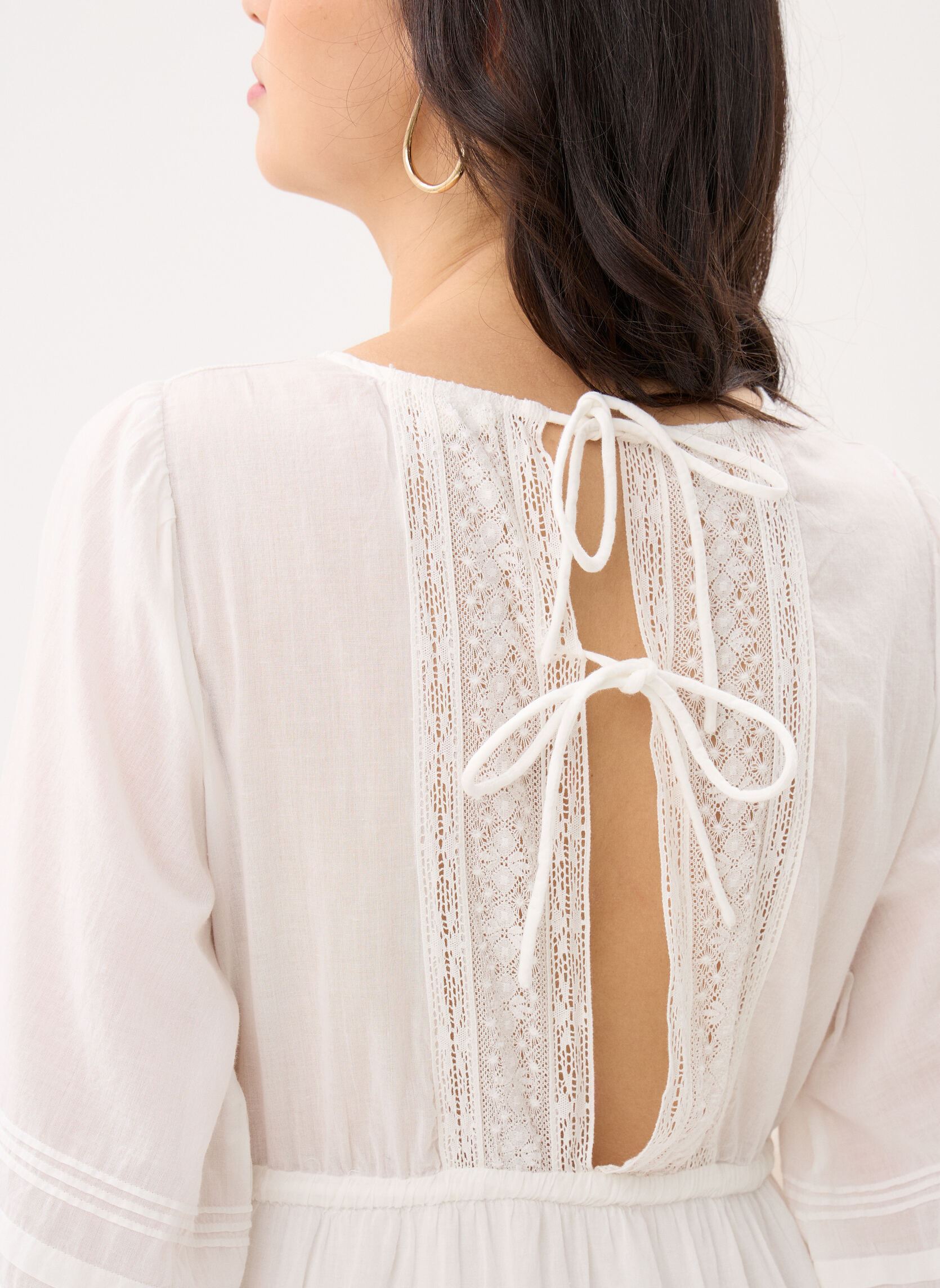 Robes longues Bali femme blanc Louise Misha Robes longues Bali femme blanc OFF WHITE