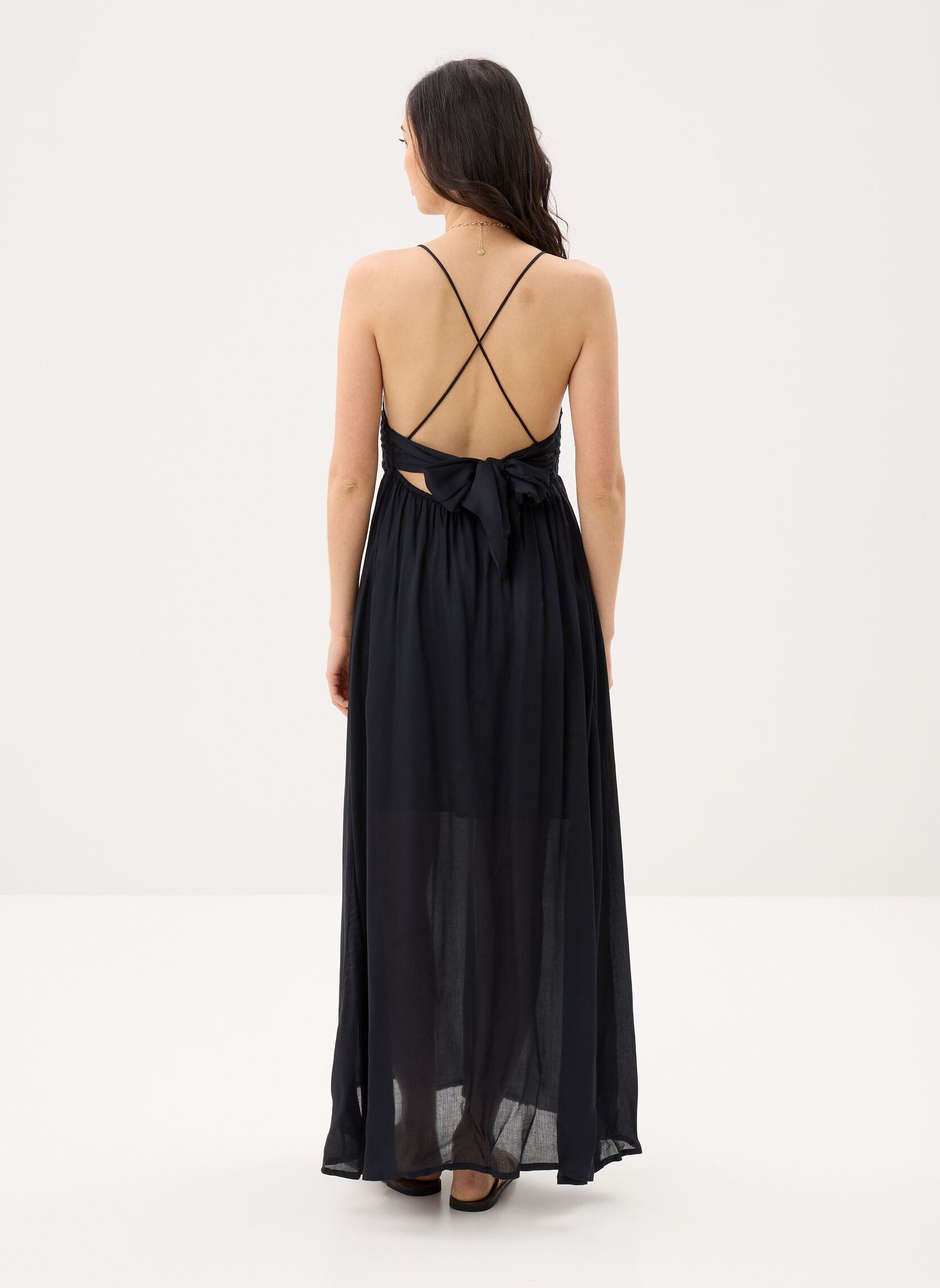 Lange Kleider Ysolde damen schwarz Louise Misha Lange Kleider Ysolde damen schwarz BLACK