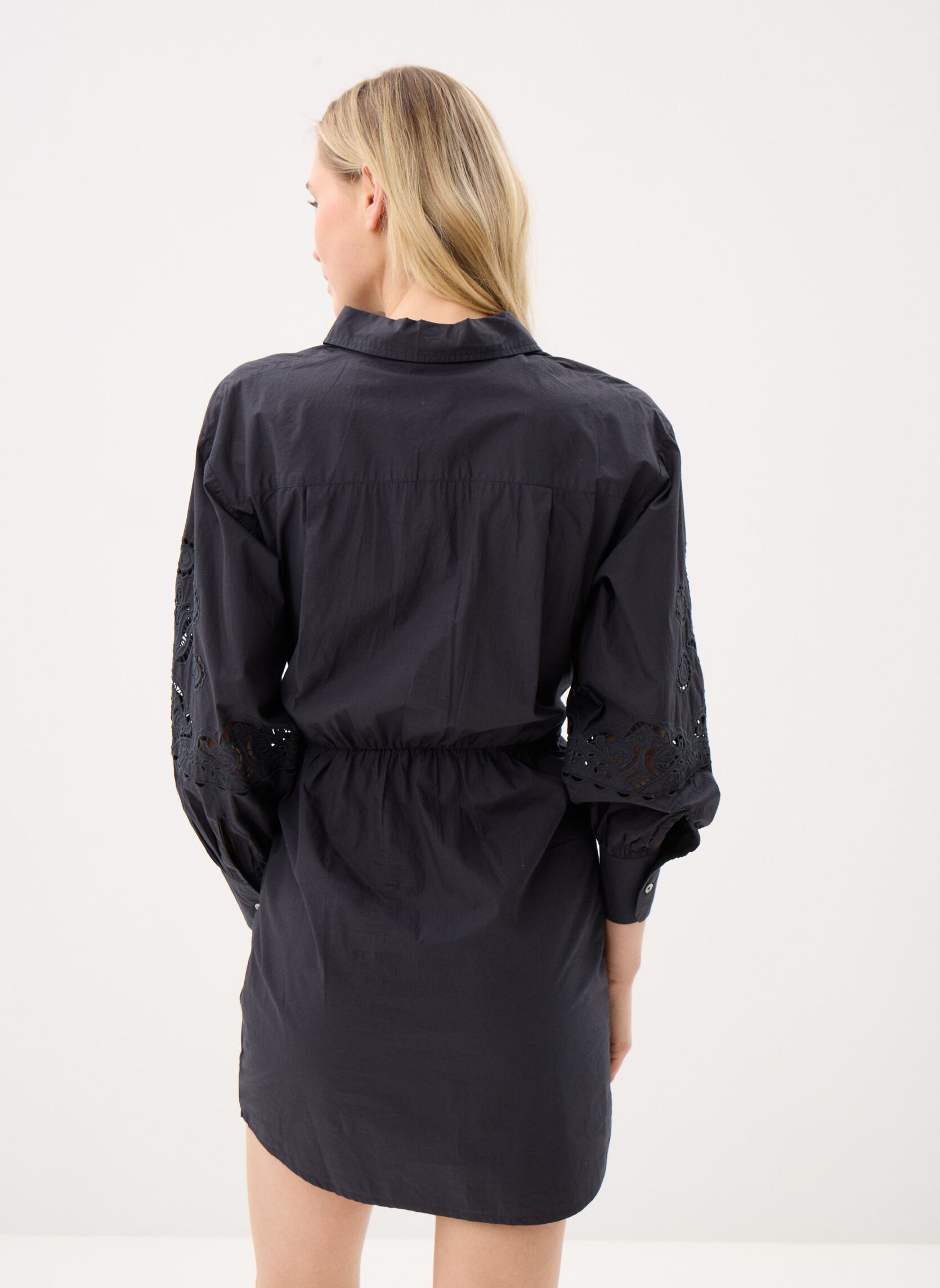 Hemdkleider Berenjere damen schwarz Louise Misha Hemdkleider Berenjere damen schwarz BLACK