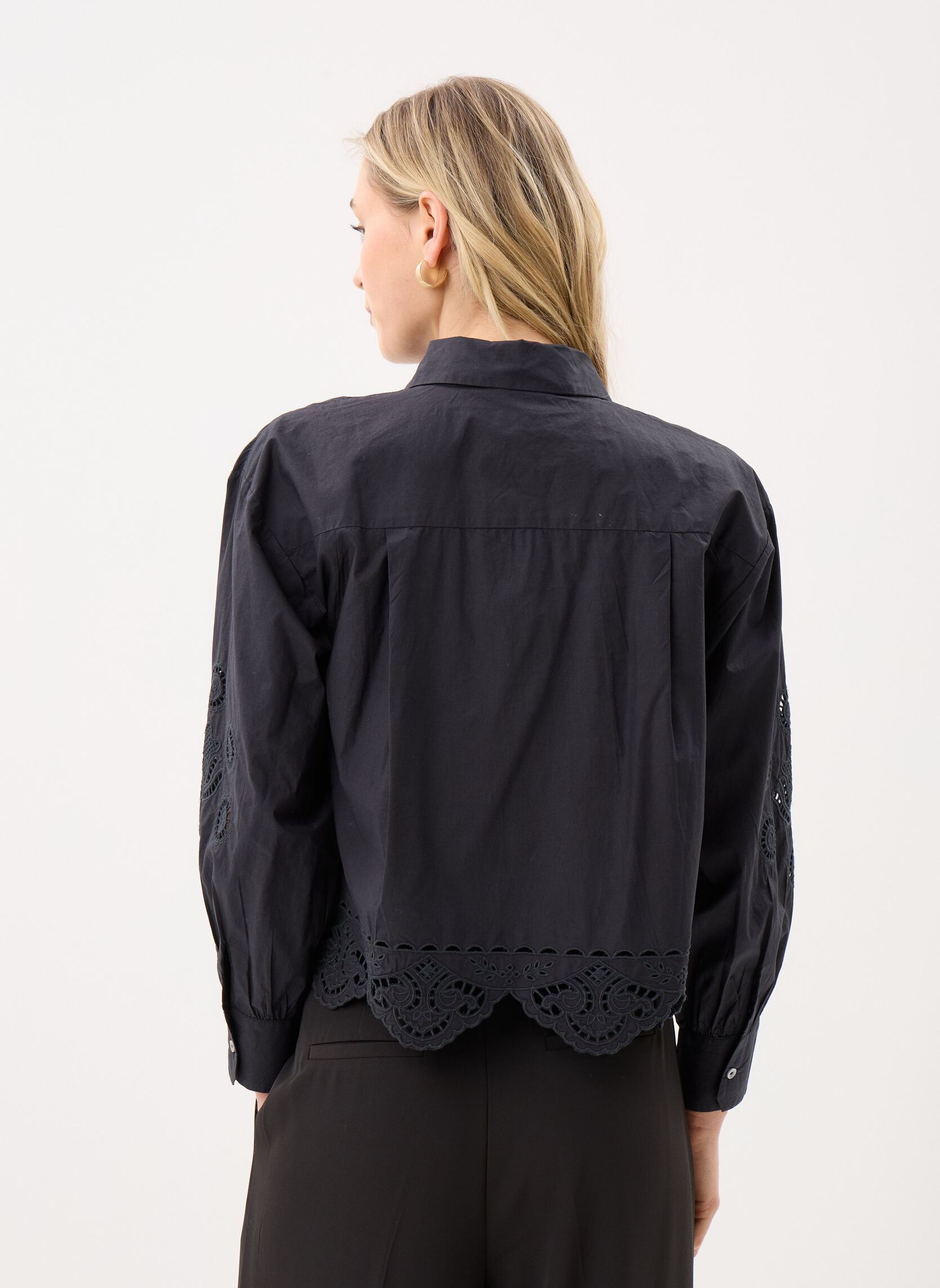 Chemises manches longues Rafael femme noir Louise Misha Chemises manches longues Rafael femme noir BLACK