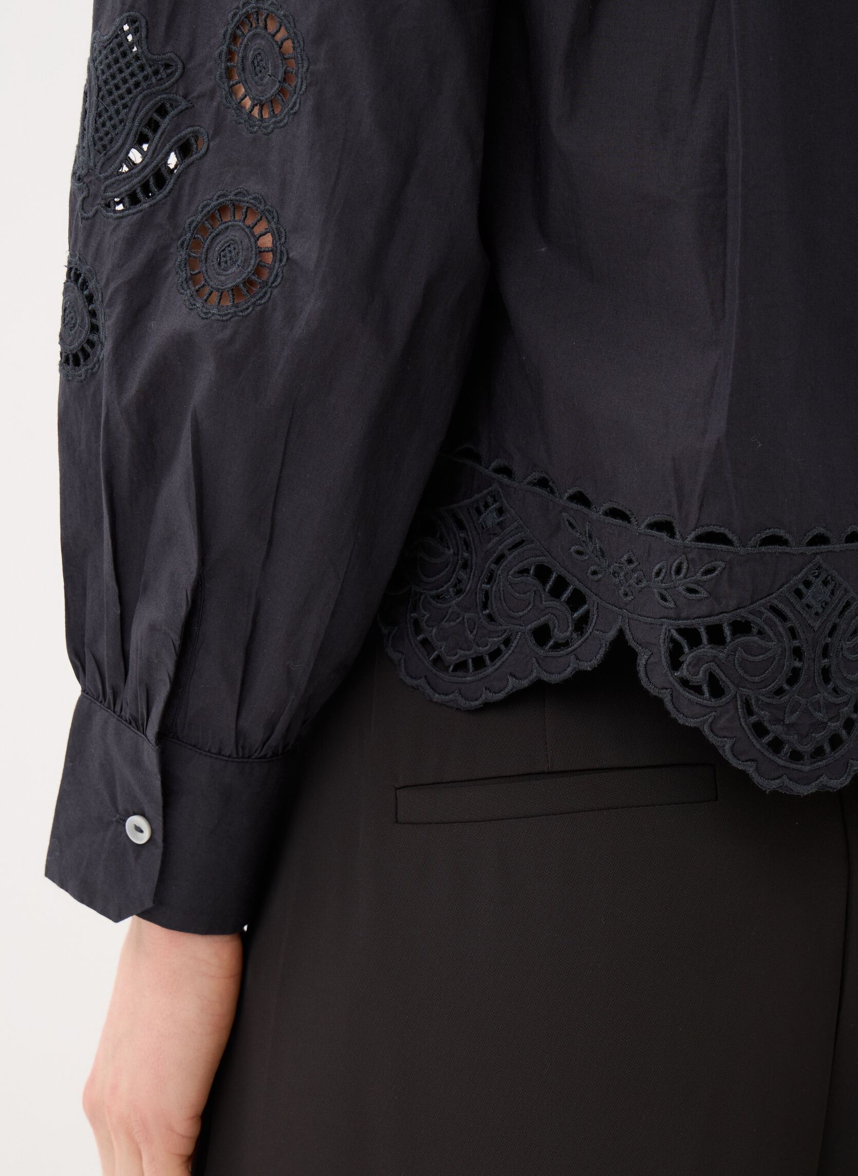 Chemises manches longues Rafael femme noir Louise Misha Chemises manches longues Rafael femme noir BLACK